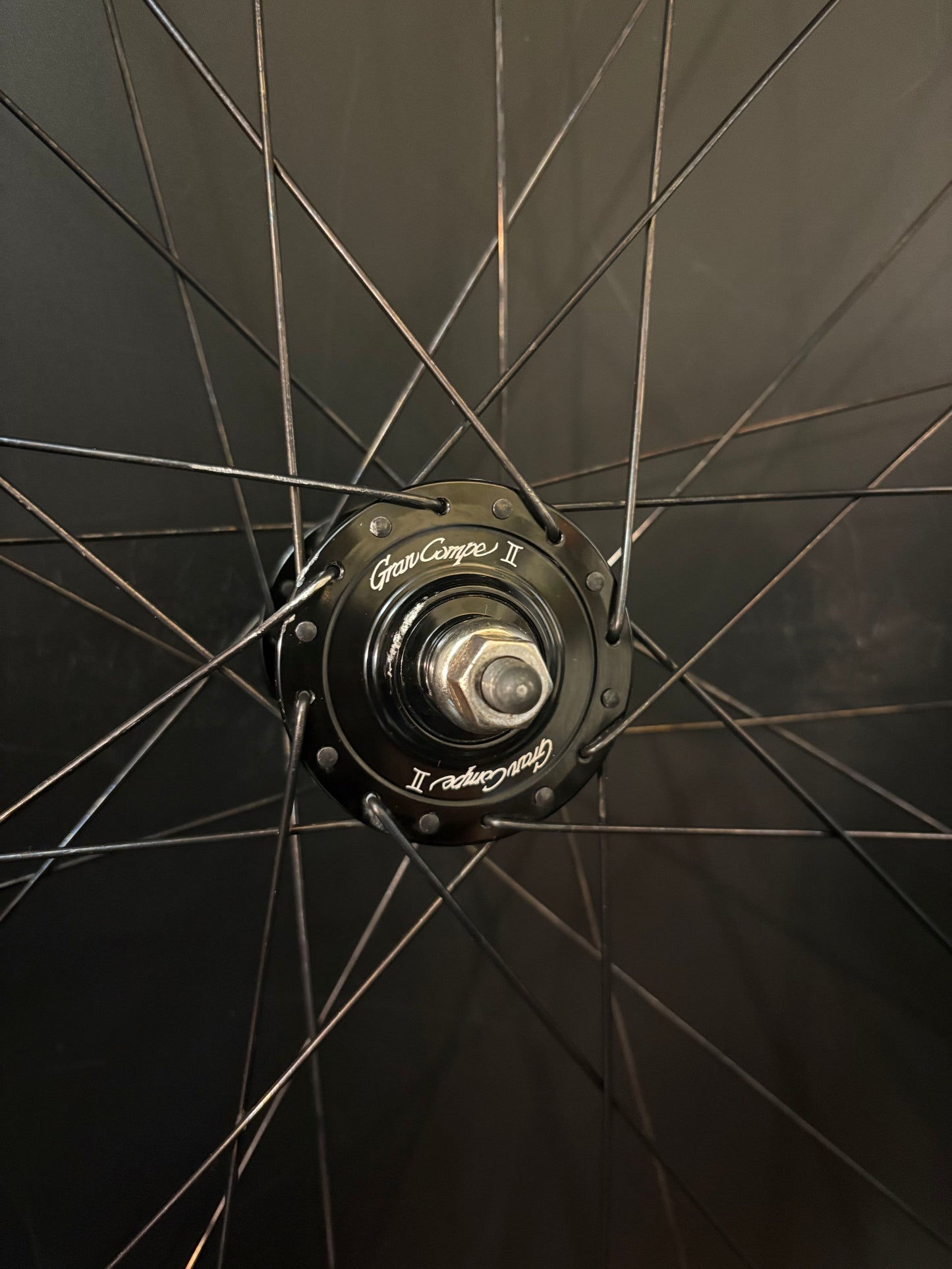 H Plus Son Archetype / Gran Compe HF Wheelset Black 32h Tubeless