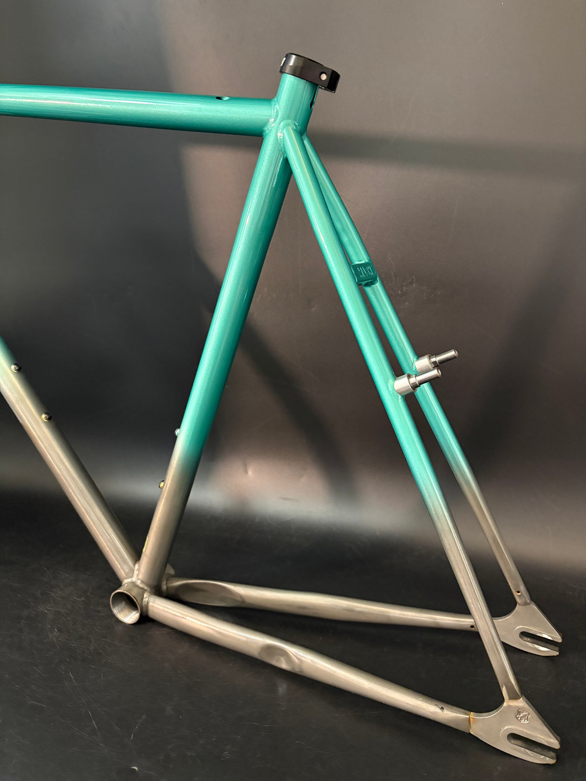 Mash Steel Frameset Teal/Raw 53cm