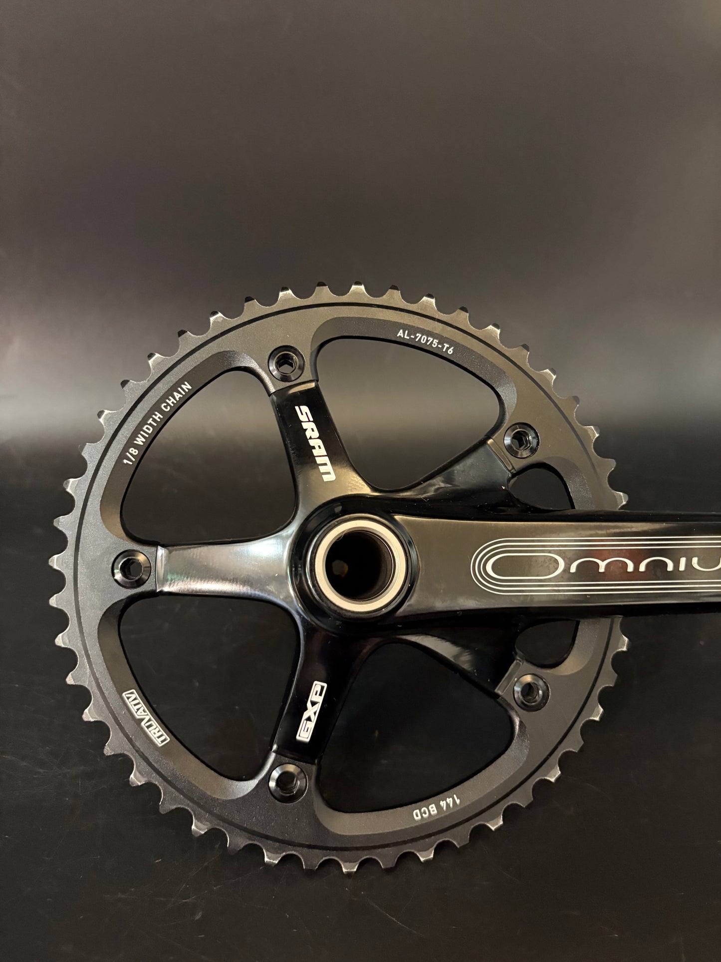 Sram Omnium Crankset Black 170mm 48t