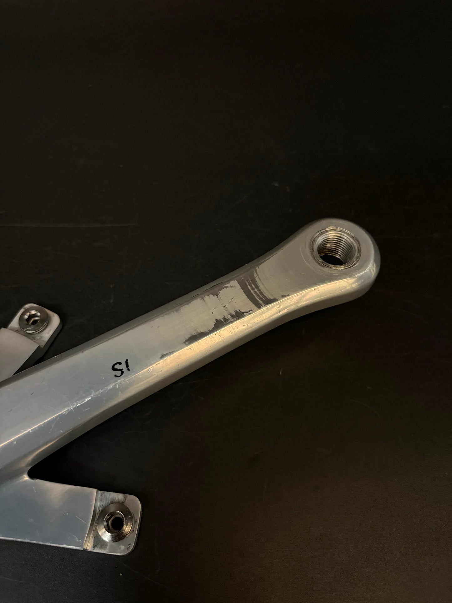 DAMAGED Sugino 75 Cranks Silver 170mm