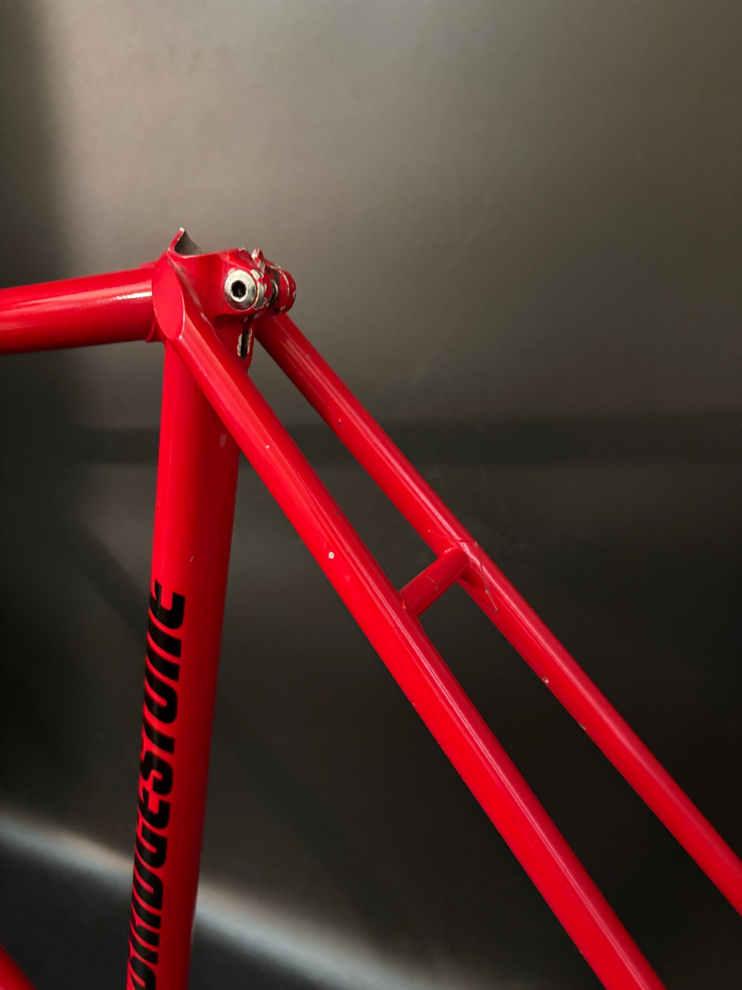 Bridgestone NJS Frameset Red/Black 48cm ST 52cm TT