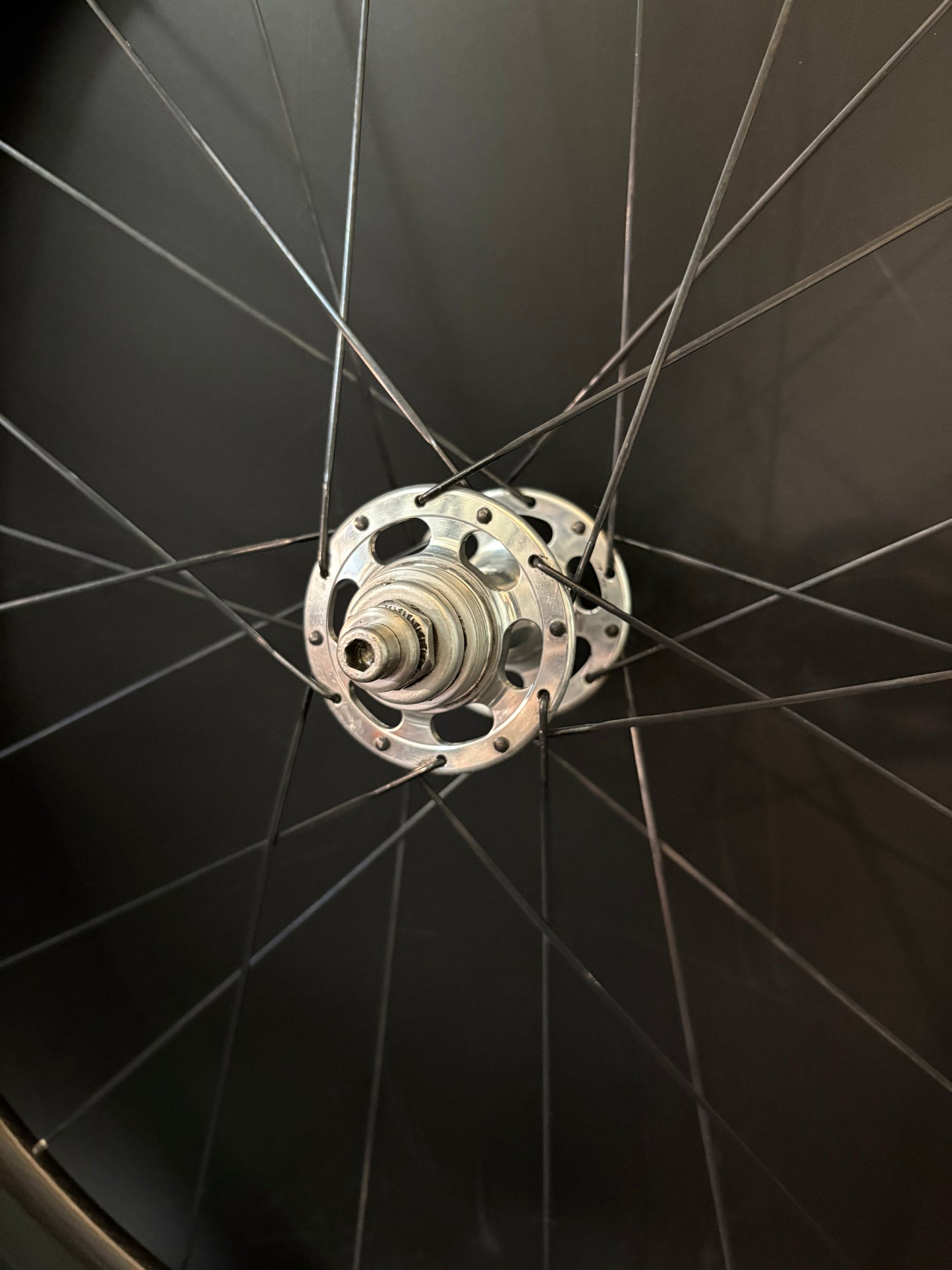 Unbranded 50mm Carbon Clincher / Paul Rear Wheel 24h