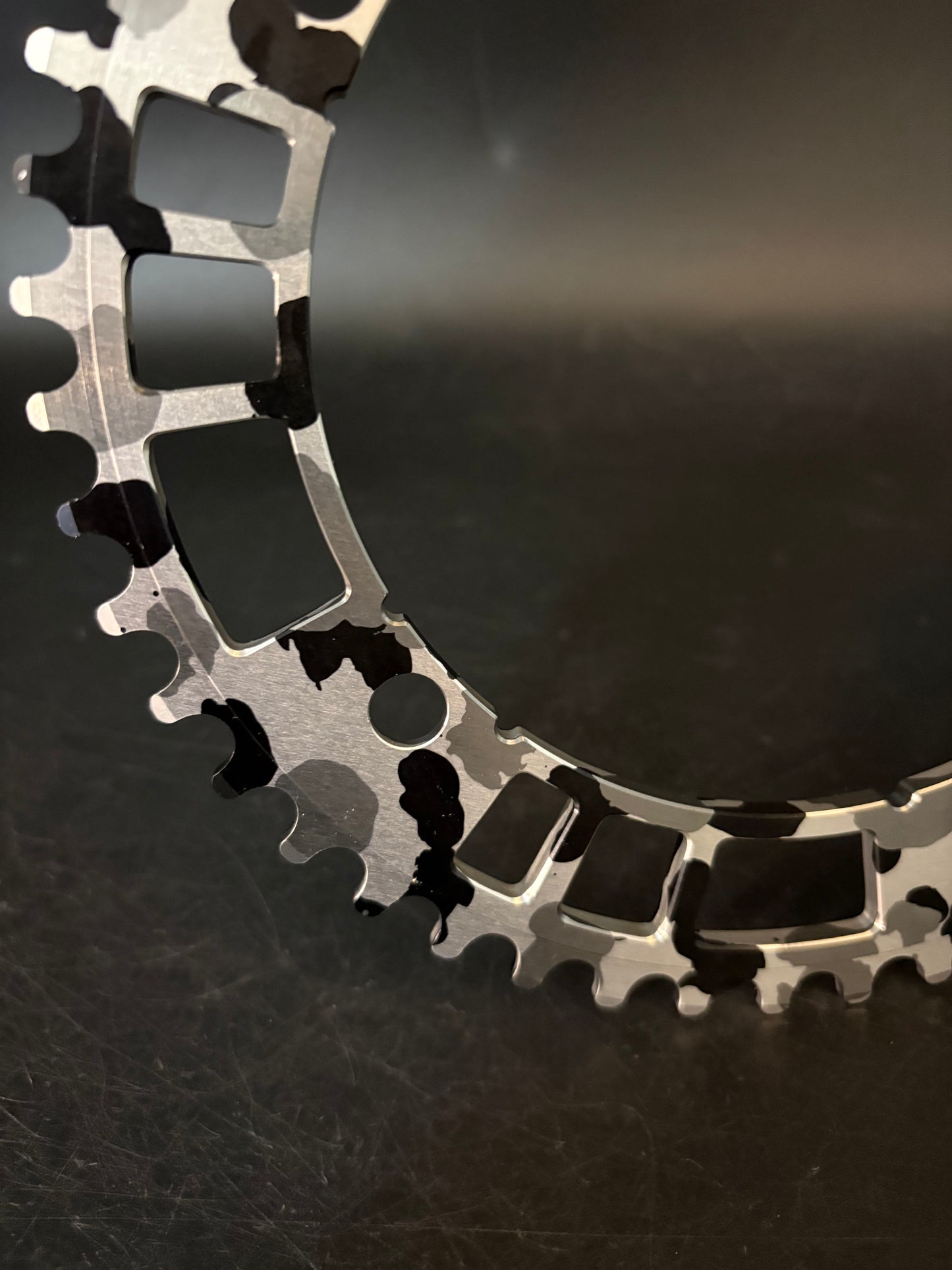 Aarn Chainring B&W Camo 47t