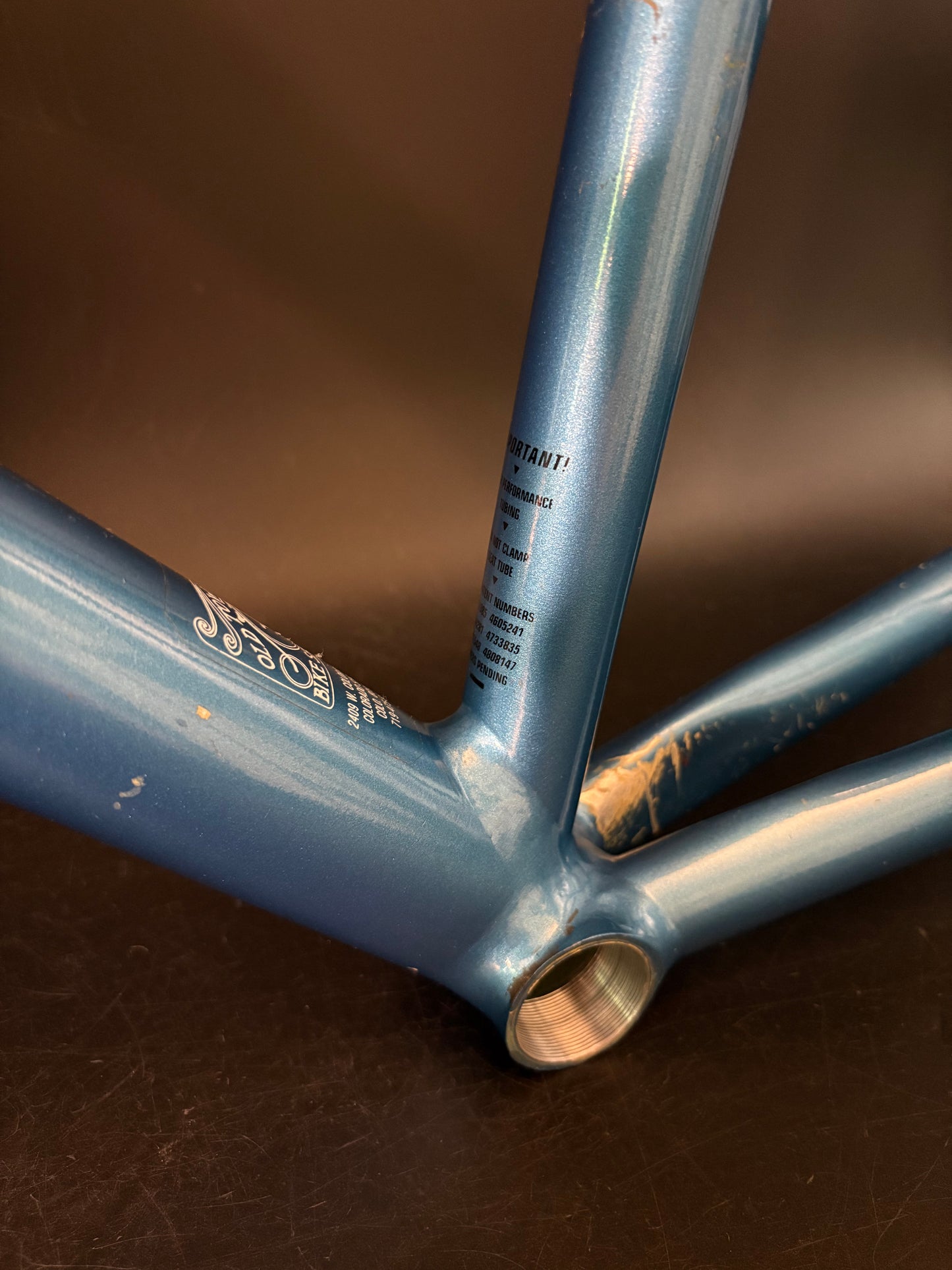 Cannondale Track Frameset Blue 50cm