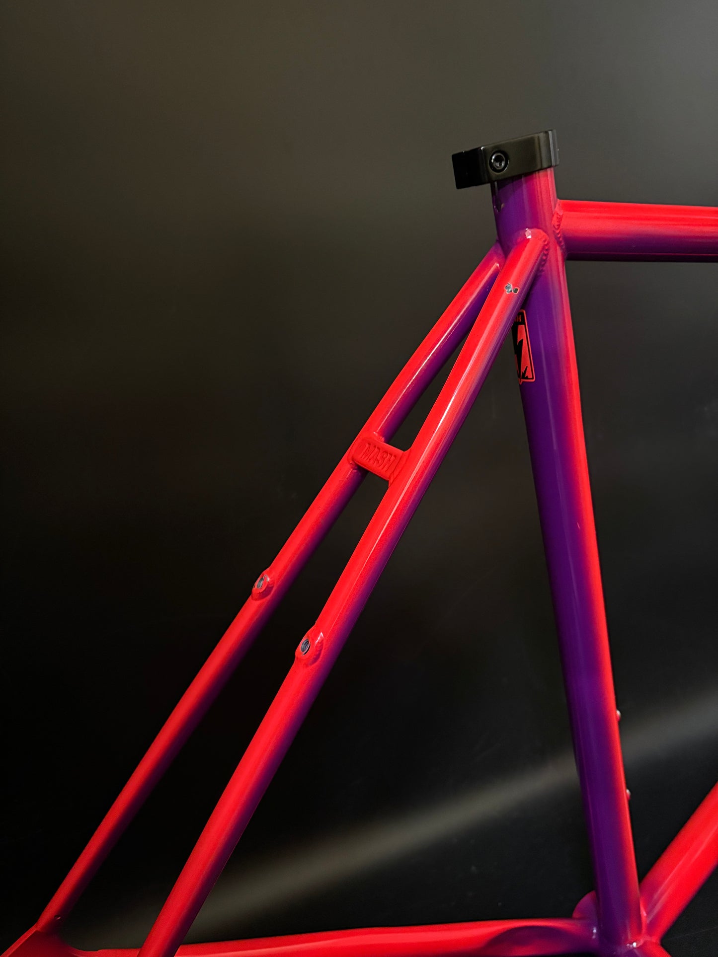 Mash Steel Frameset Neon Purple Fade 53cm