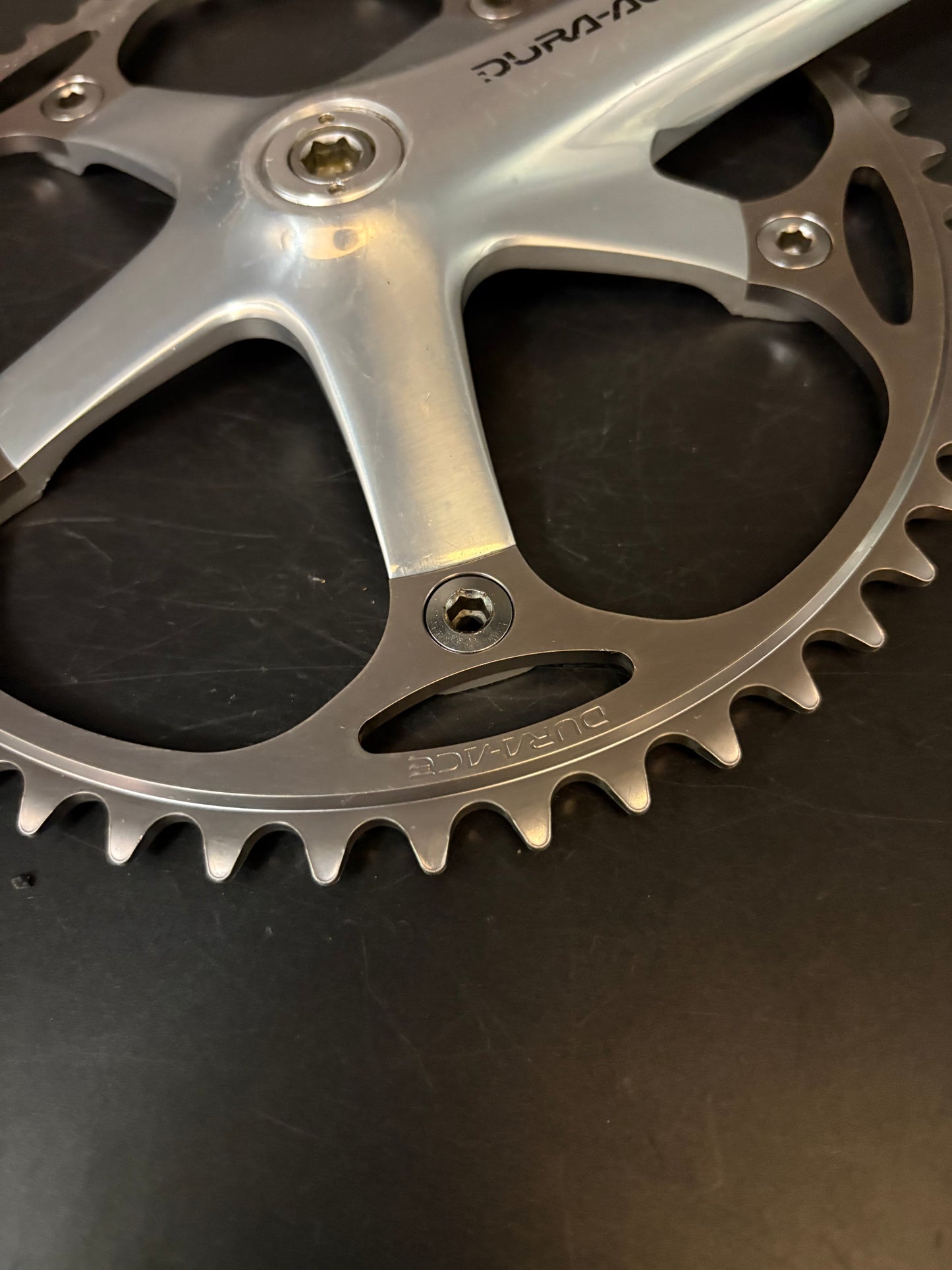 Dura Ace 7710 Crankset Silver 167.5mm 50t