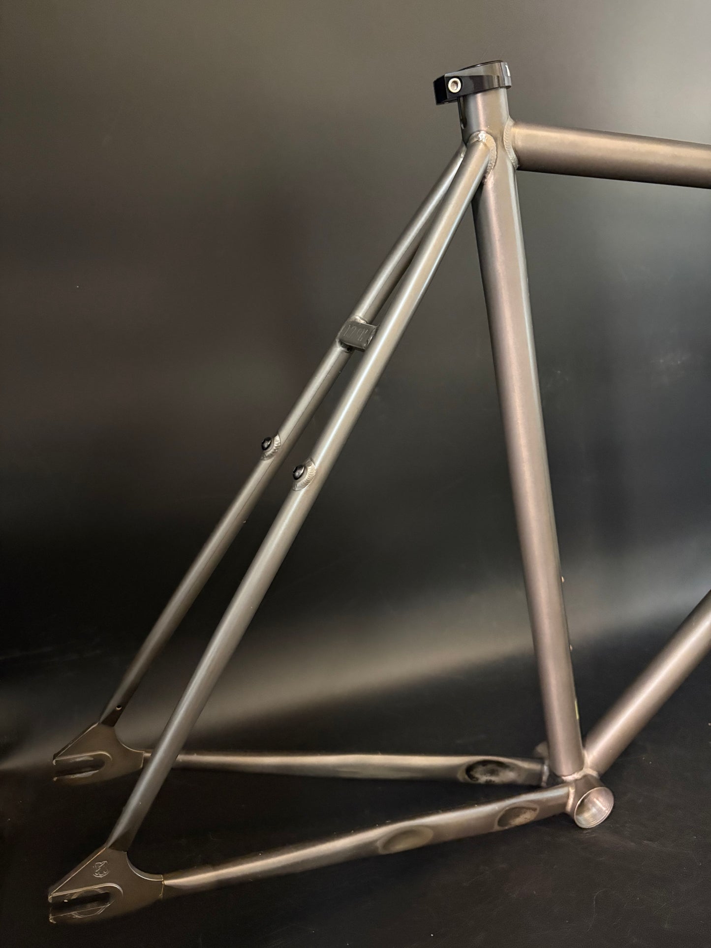 Mash Steel Frameset Raw 55cm