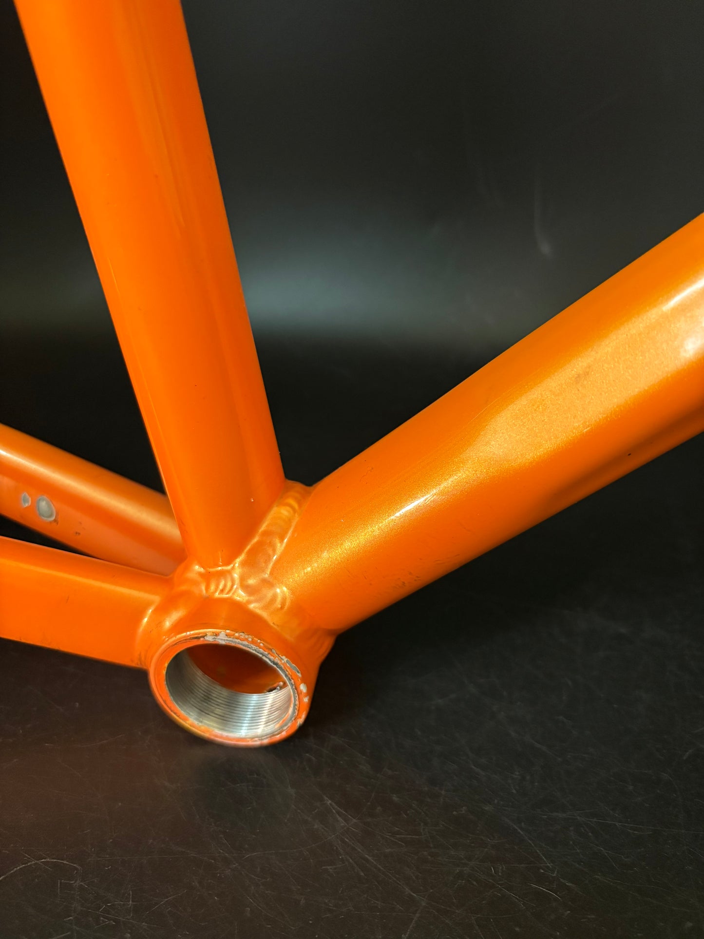 Orbea Lobular Pista Frameset Team Euskaltel Orange/Blue 57sm ST 54cm TT