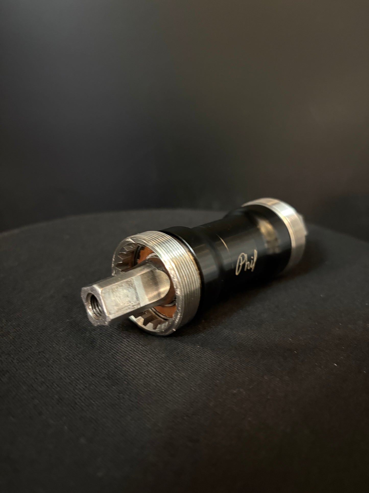 Phil Wood Bottom Bracket Black 111mm JIS