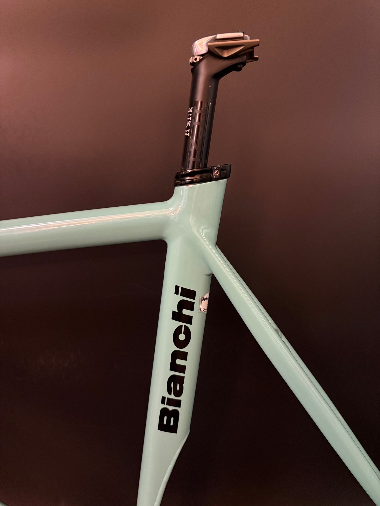 Bianchi Super Pista Frameset Celeste 59cm