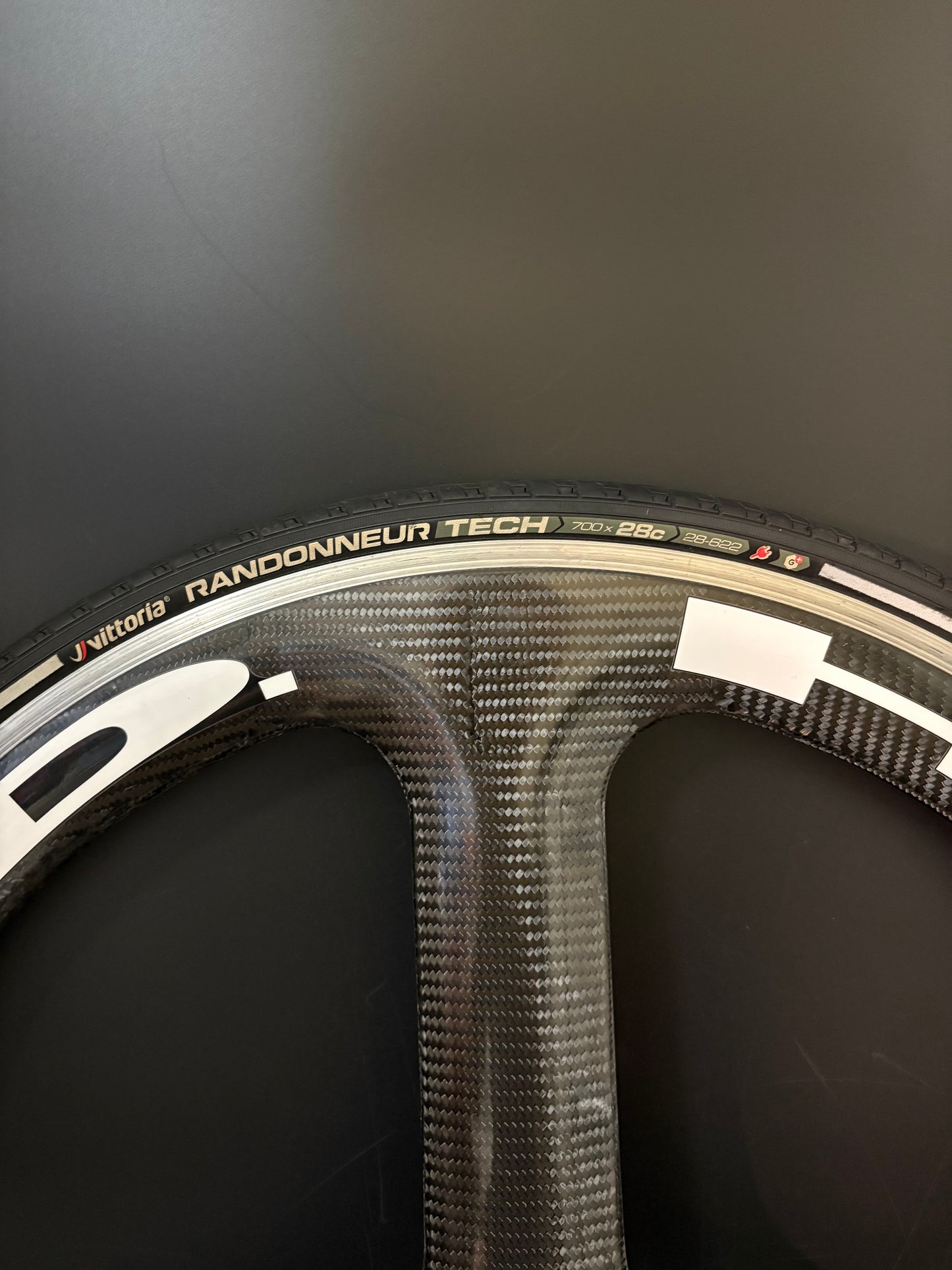 HED 3 Tri Spoke Carbon Clincher Front Wheel