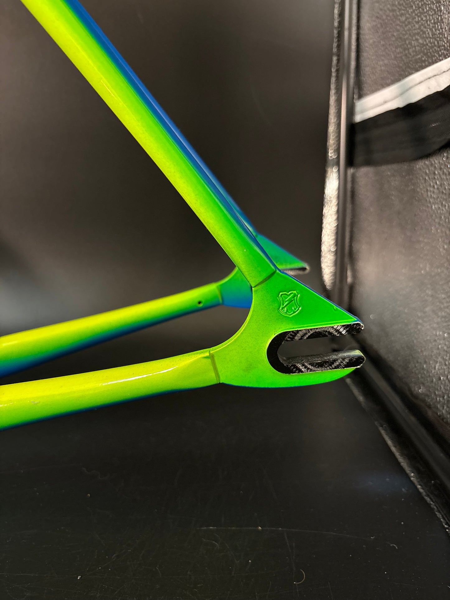 Mash Steel Frameset Neon Blue/Green Fade 53cm S