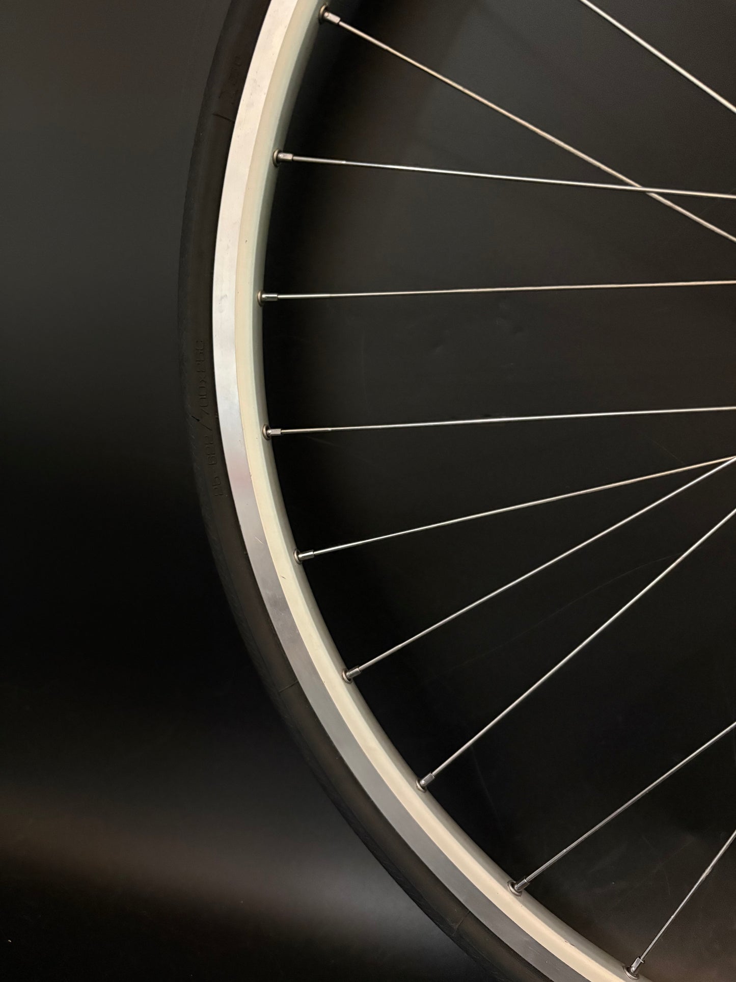 Mavic Open Pro / Campagnolo Record LF Wheelset Silver 32h