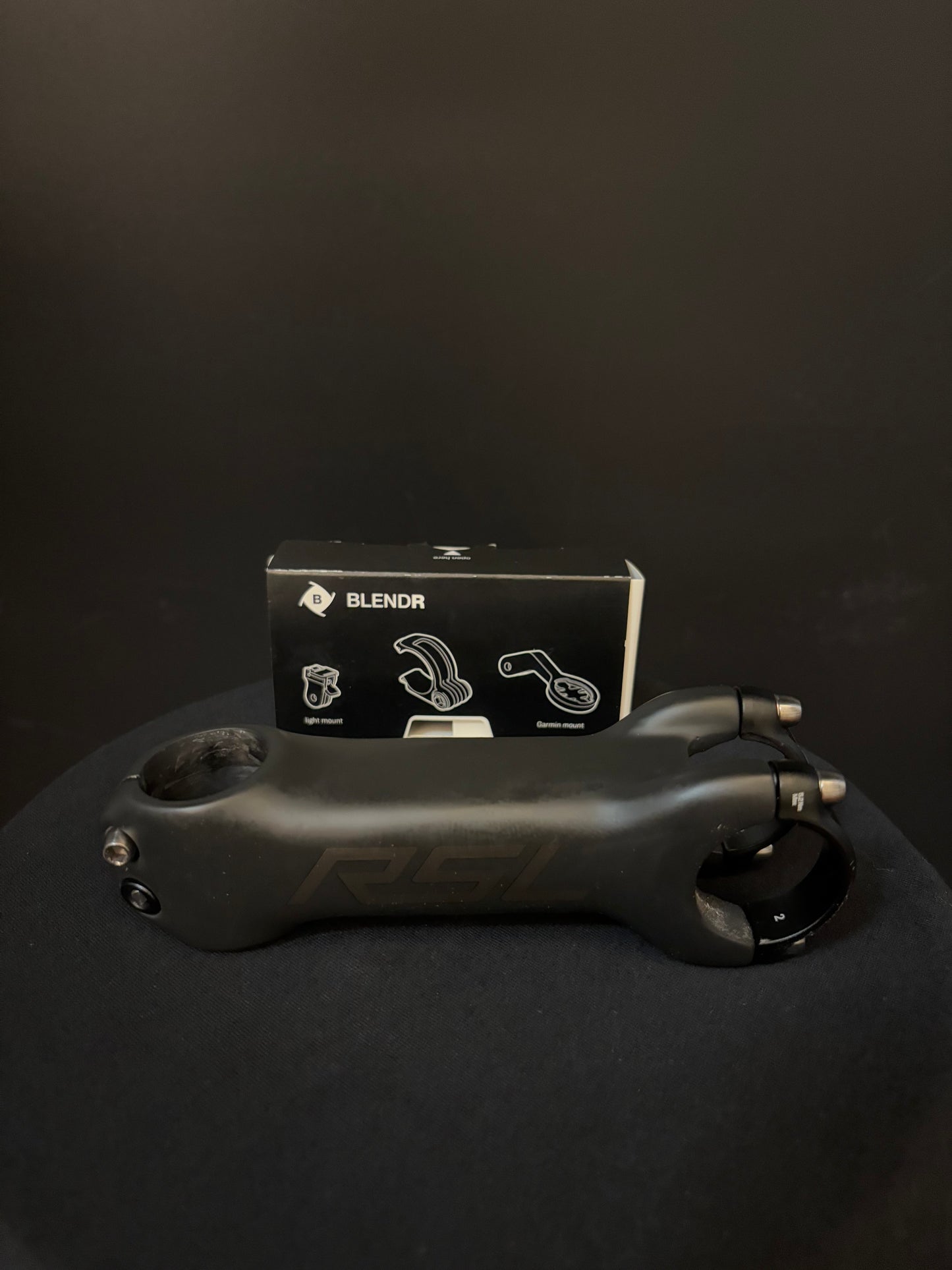 Bontrager RSL Blendr Stem Carbon 120mm 31.8 7deg w/ Mount