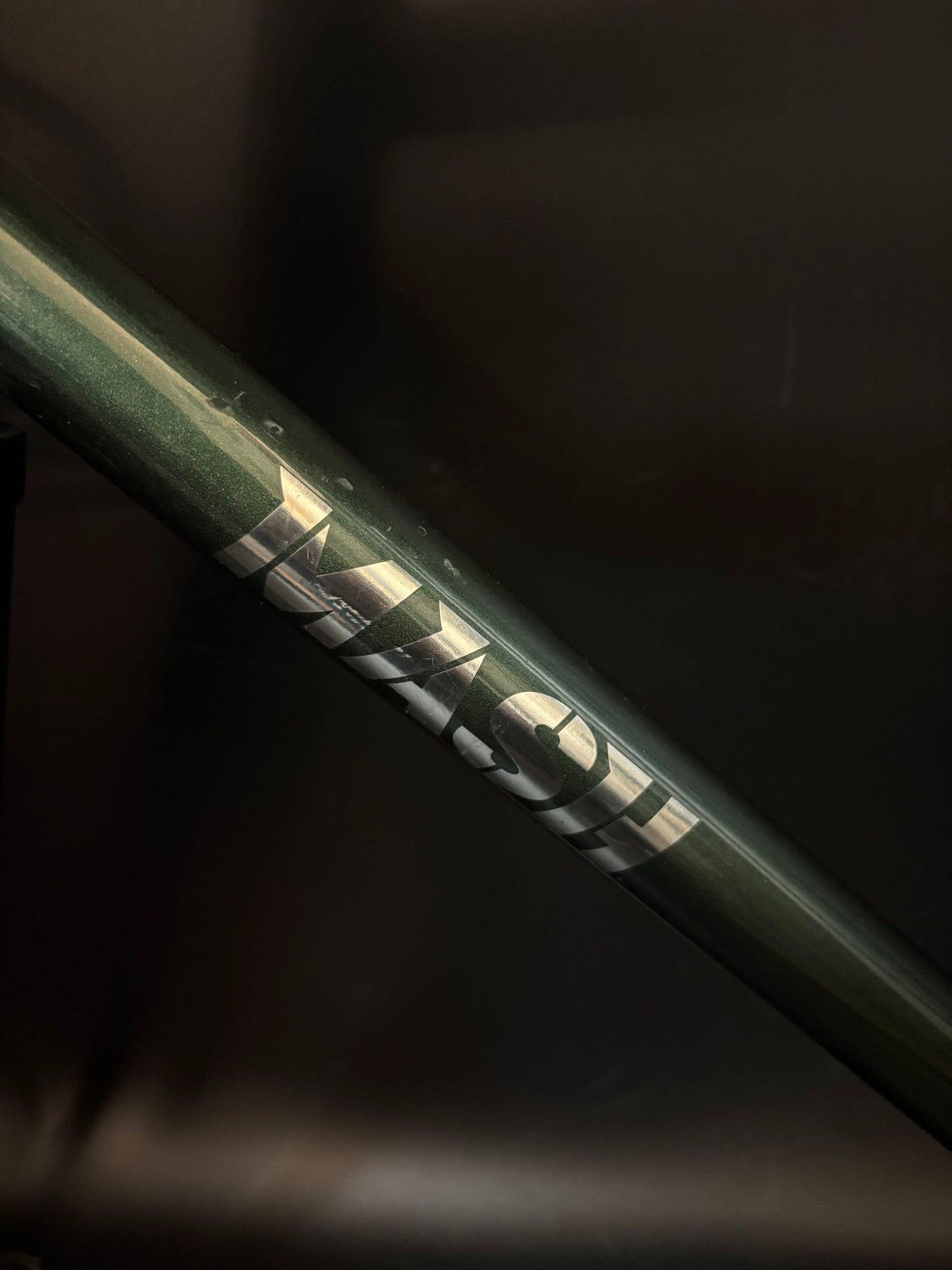 Mash Steel Frameset Green 55cm w/ Mash Rack + Camo ILE x Mash Rack Bag