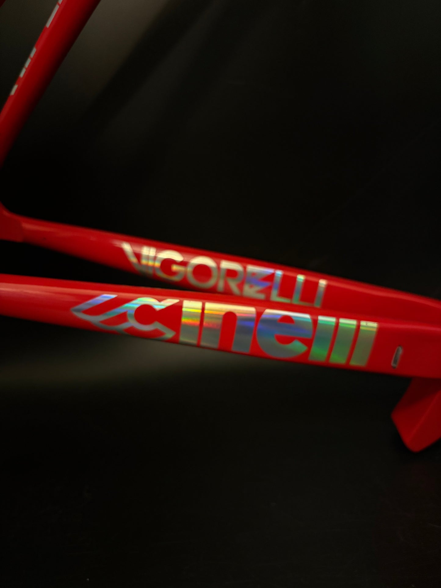 Cinelli Vigorelli Shark Frameset Red 56cm #2