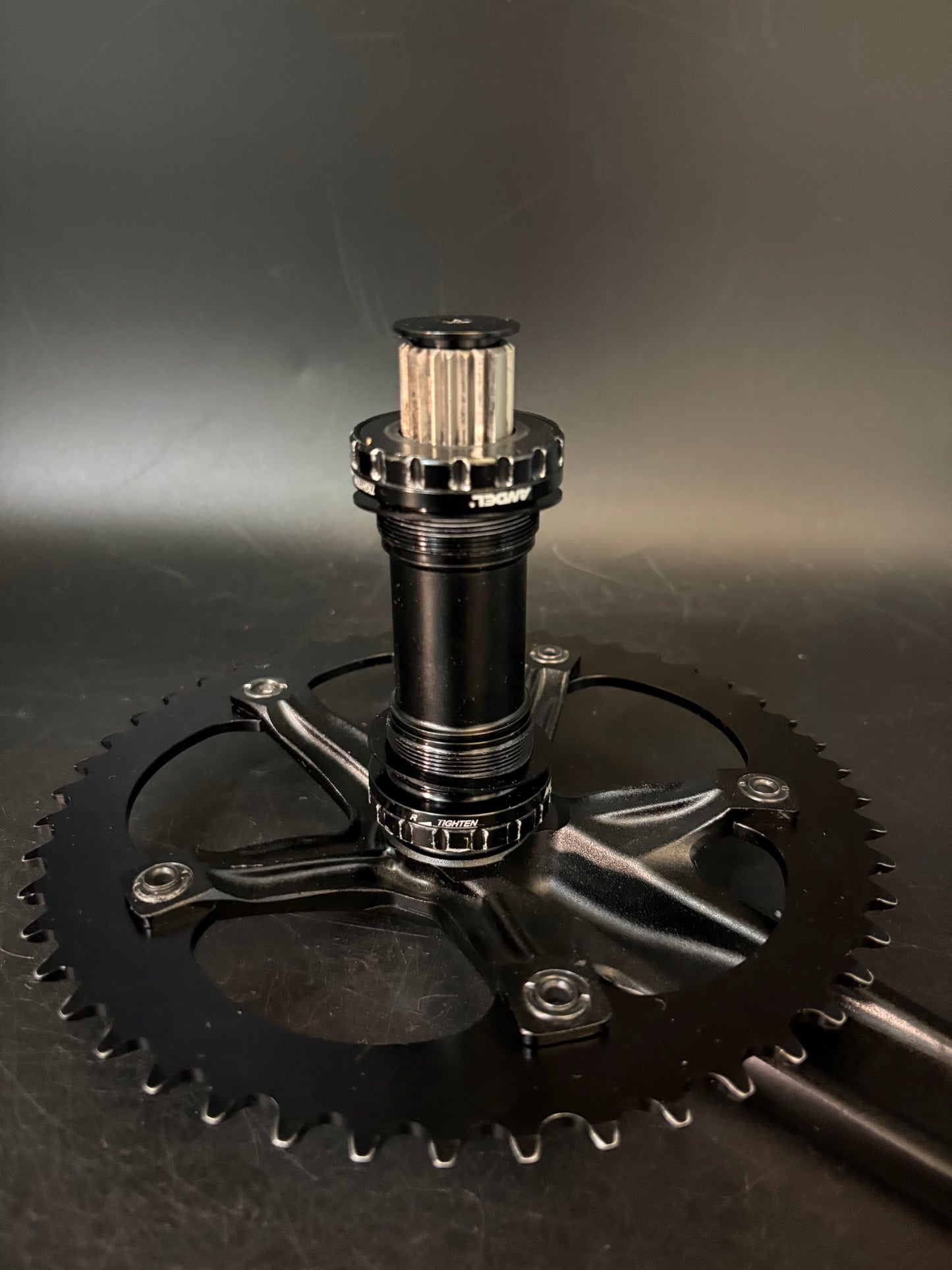 Andel Deluxe 2.0 Crankset Black 170mm 48t