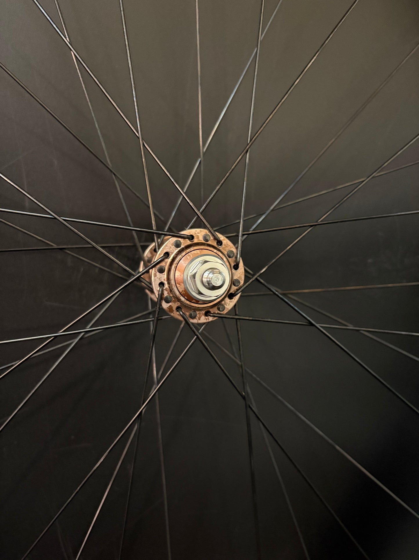 Velocity Aileron Black / Gran Compe Custom Anodize LF Wheelset 32h