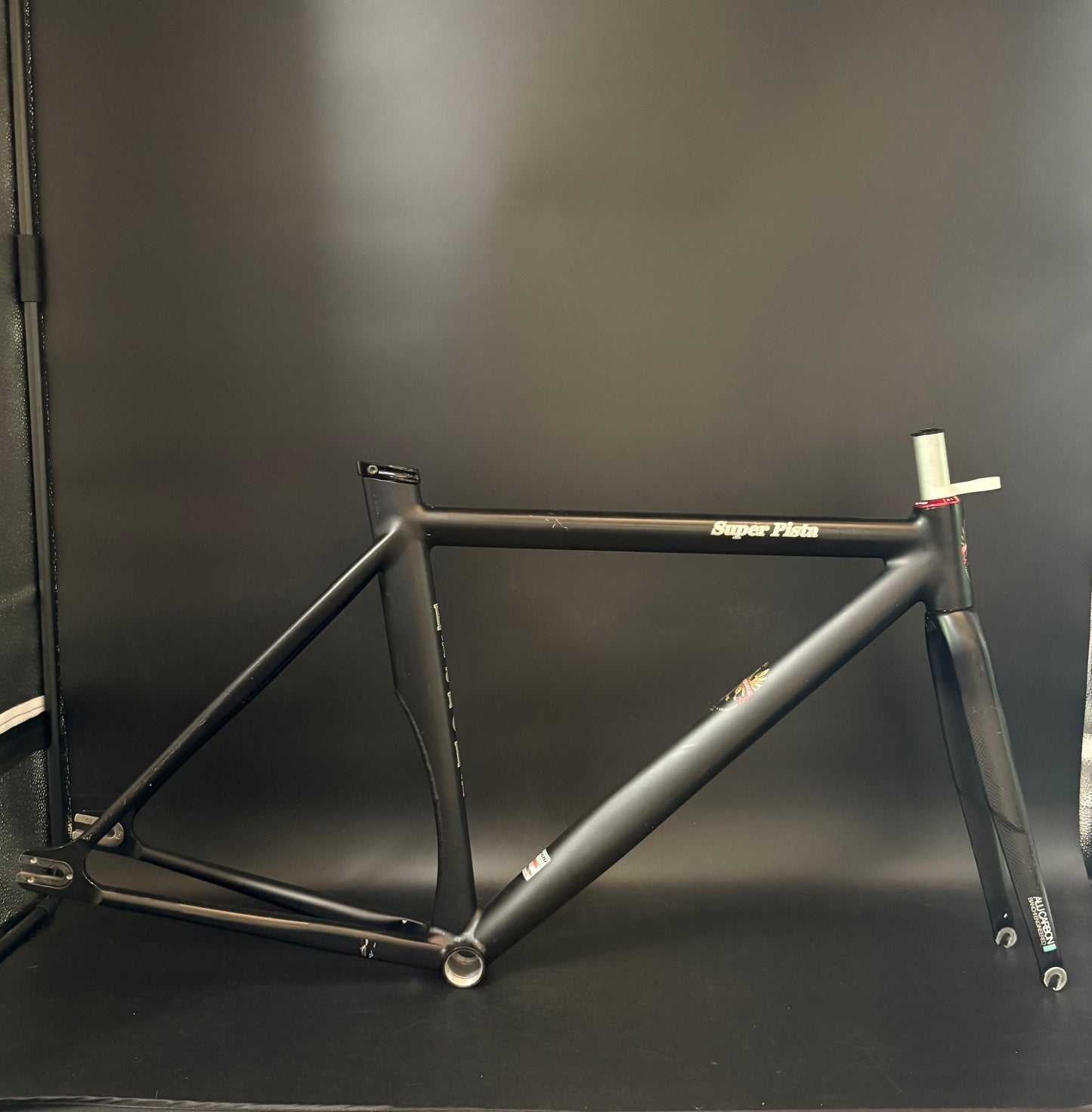 Bianchi Super Pista Frameset Black 49cm