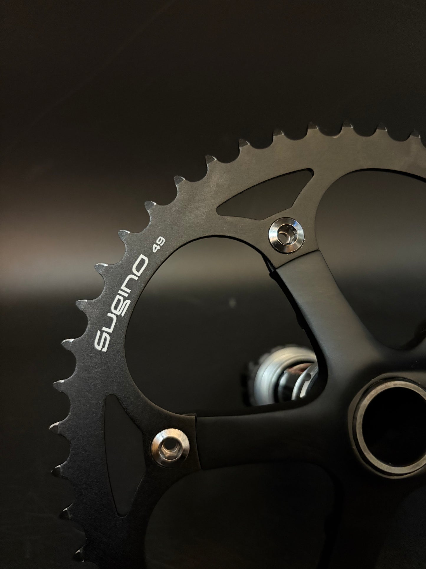 Sugino RD2 DD Crankset Black 165mm 49t 130bcd
