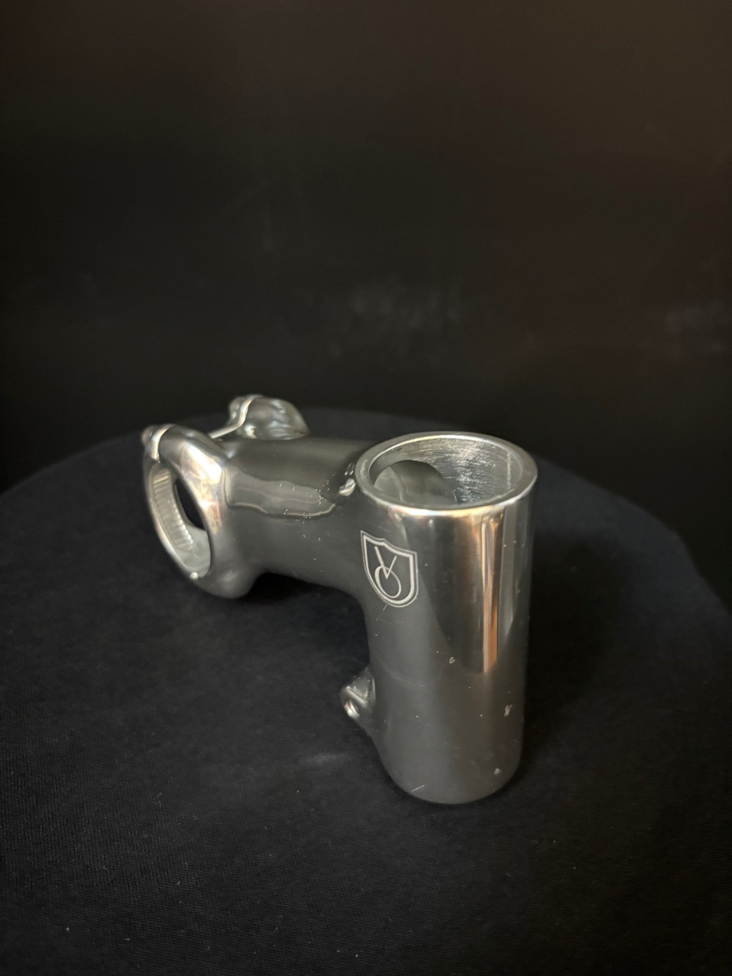 Velo Orange Tall Stack Stem Silver 80mm 31.8 17deg