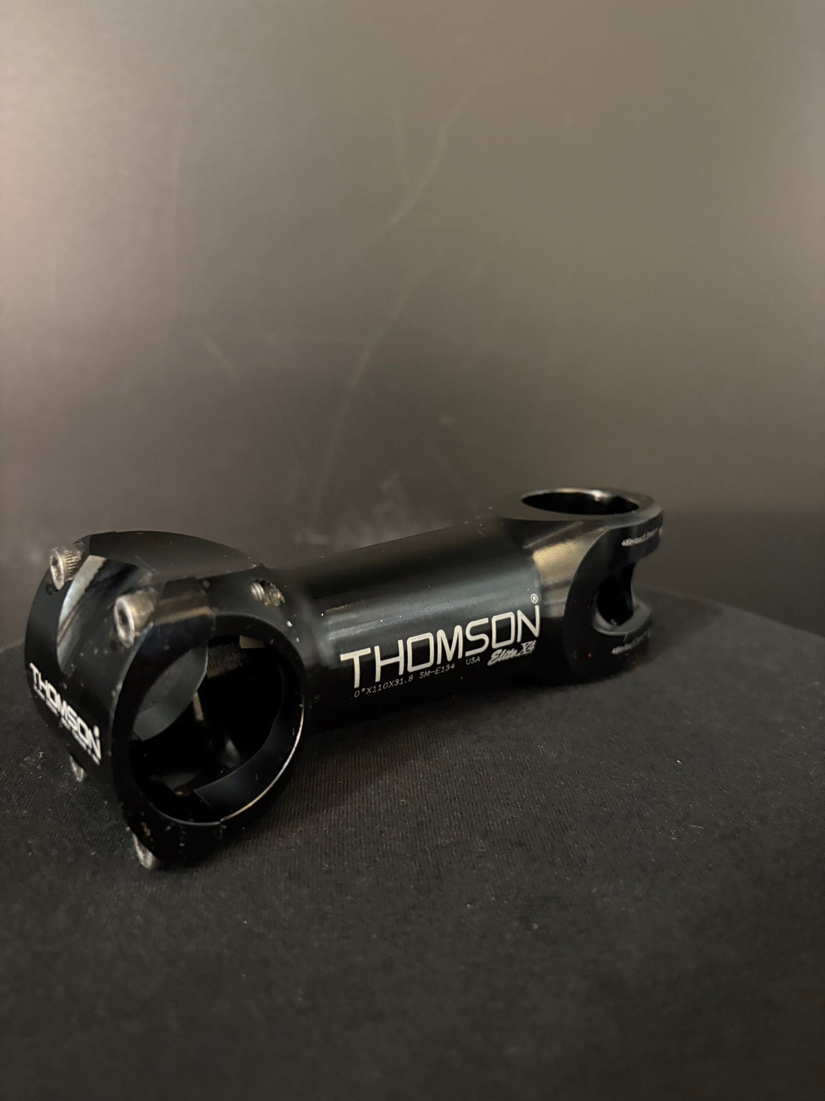 Thomson X4 Stem Black 110mm 31.8 0deg