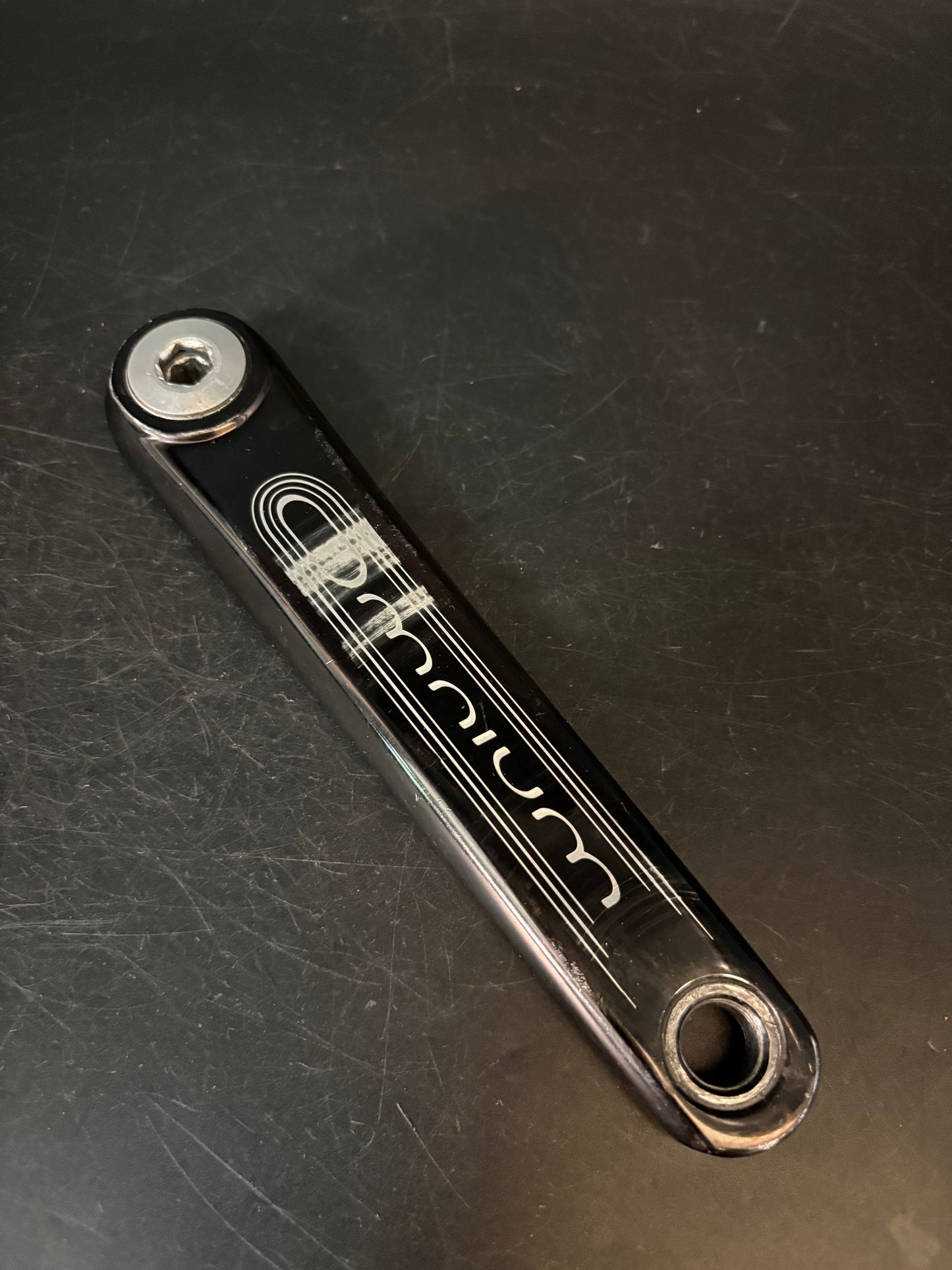 Sram Omnium Crankset Black 165mm 48t