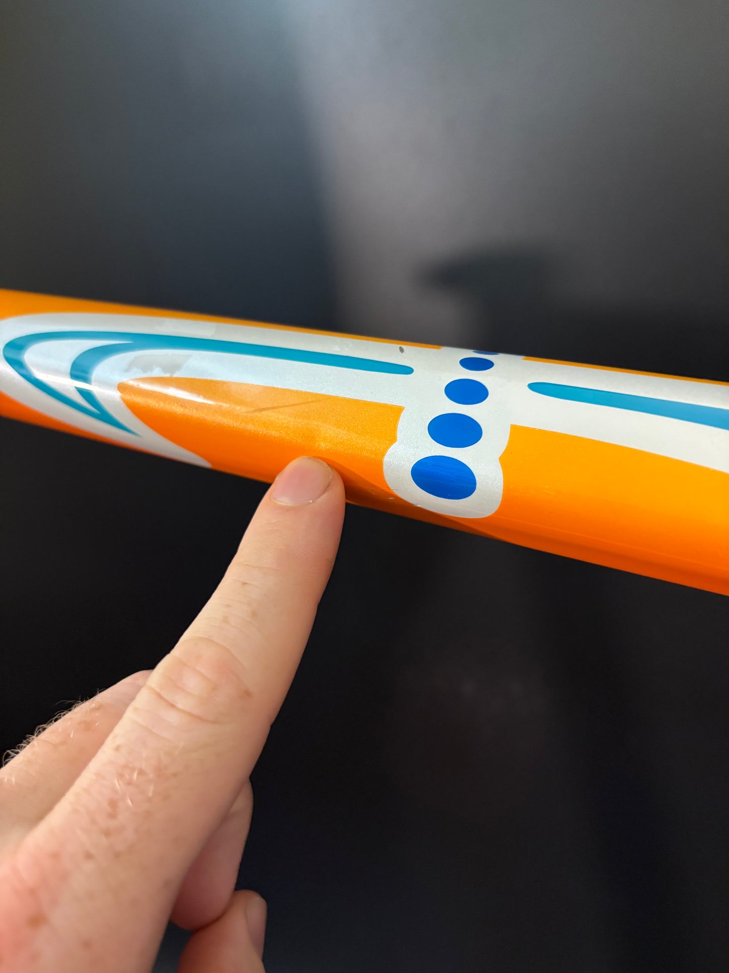 Orbea Lobular Pista Frameset Team Euskaltel Orange/Blue 57sm ST 54cm TT