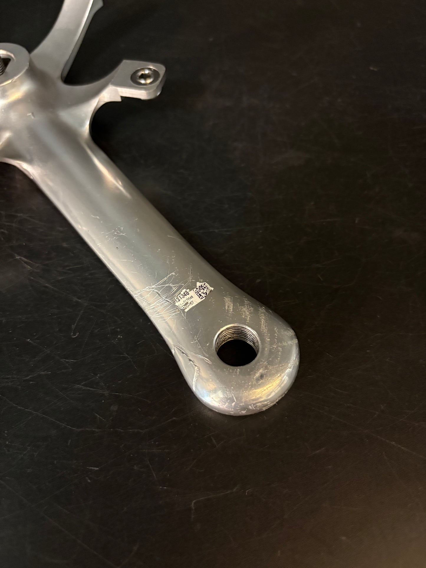 Campagnolo Record Pista Cranks Silver 165mm