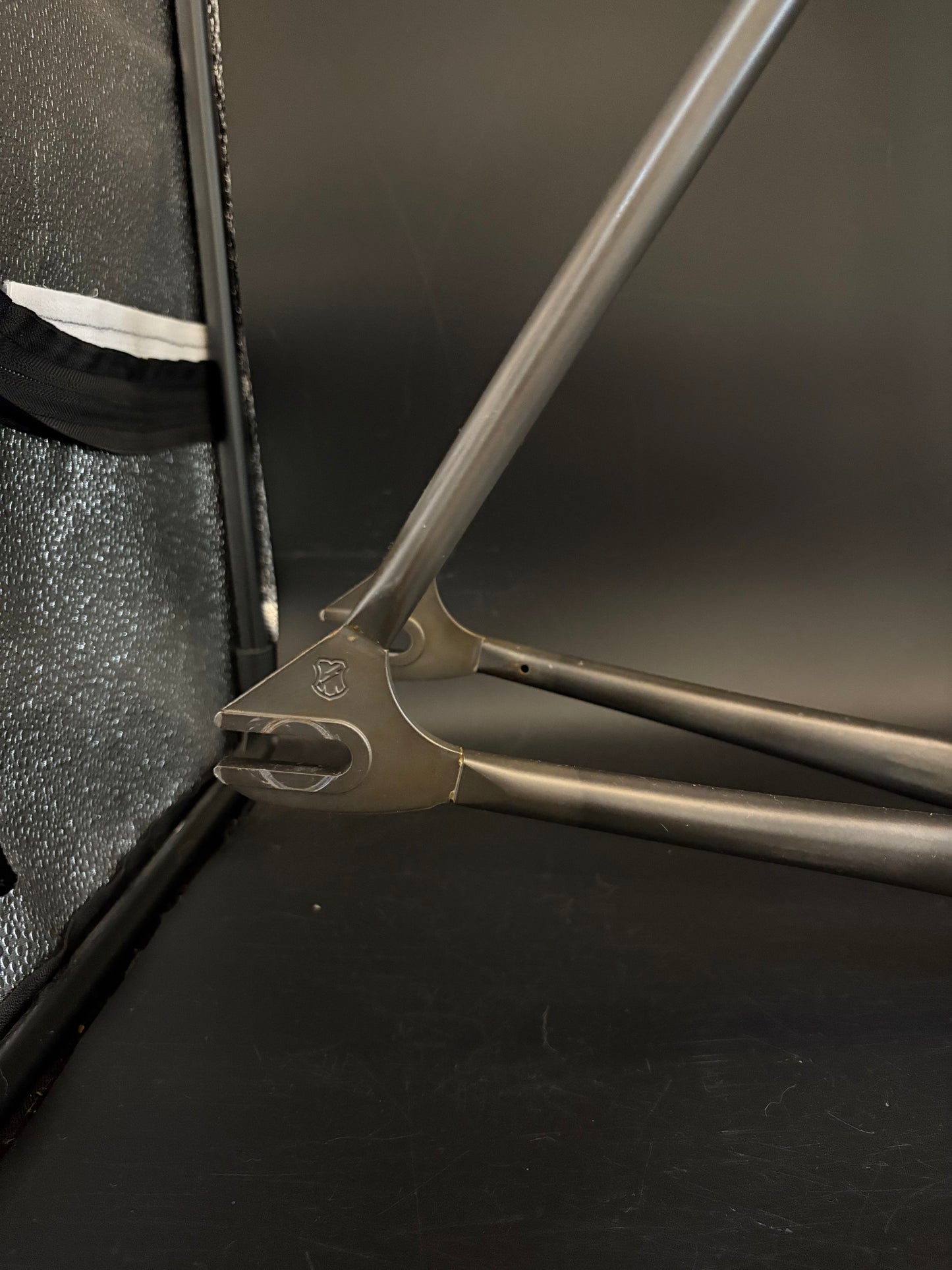 Mash Steel Frameset Raw 55cm