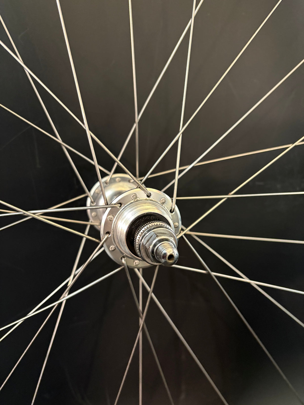 Mavic Open Pro Black / Dura Ace 7710 Wheelset 28h