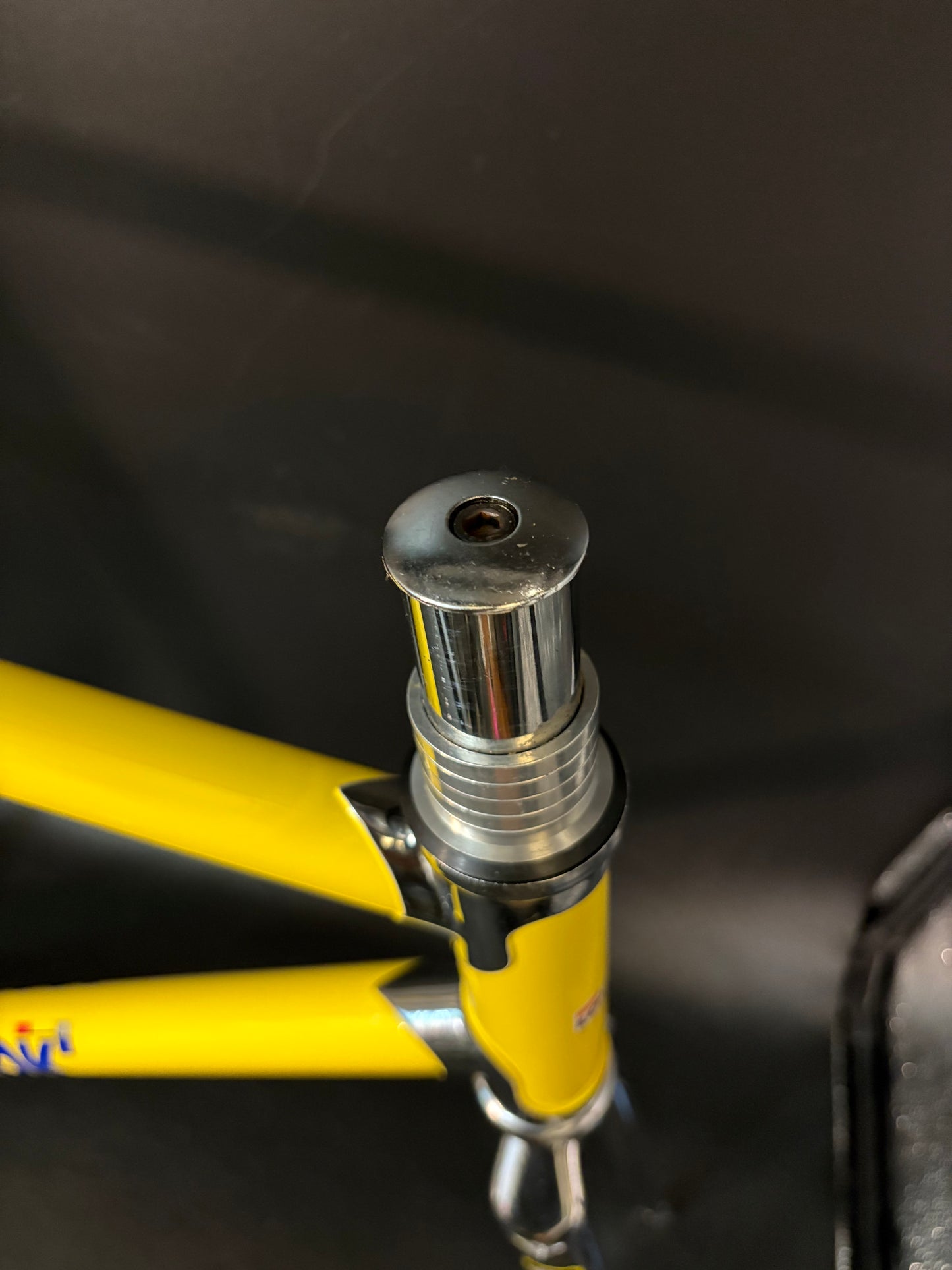 Look AC 364 Frameset Yellow/Chrome Medium