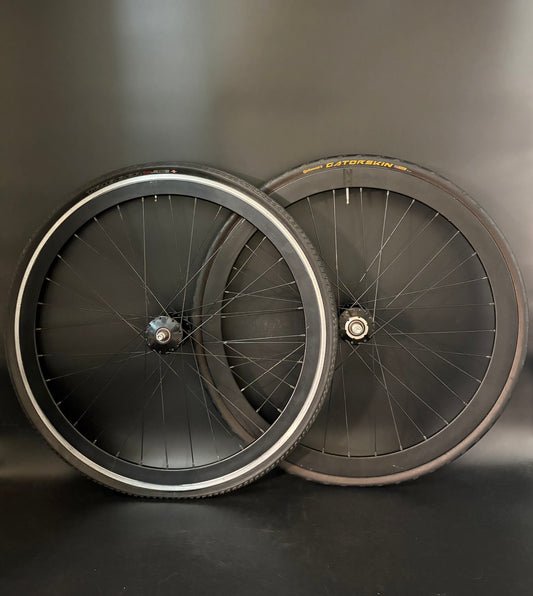 H Plus Son SL42 + Formation Face Black / Phil Wood HF Wheelset 32h