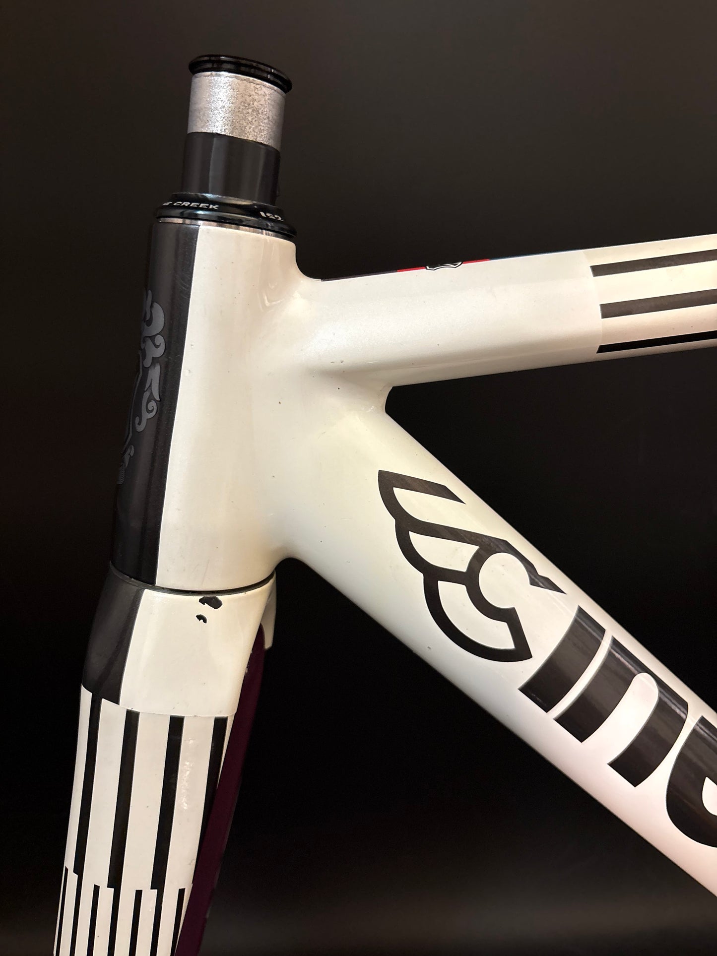 Cinelli Mash Parallax Frameset White 52cm