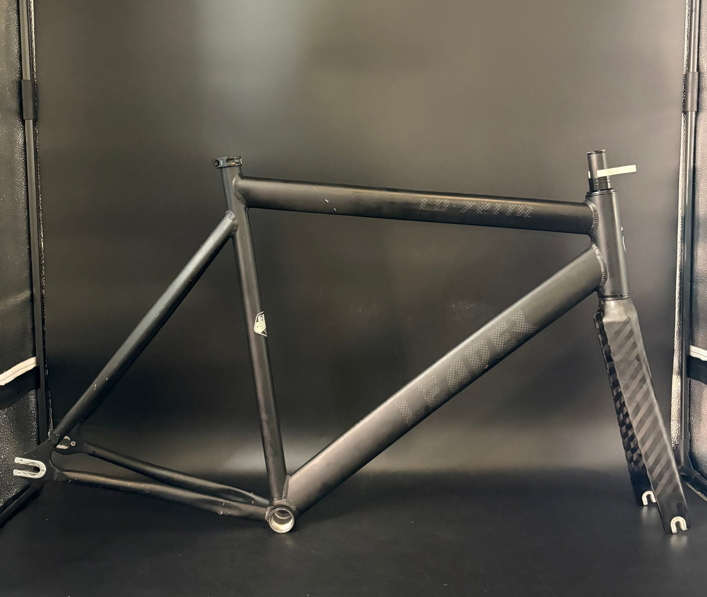 Leader 721 Frameset Black 58cm
