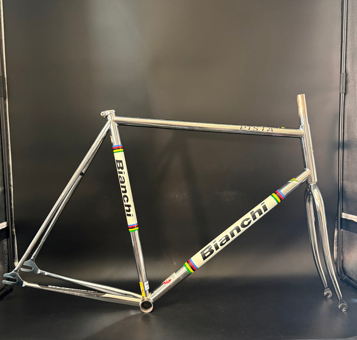 Bianchi Pista Frameset Chrome 59cm