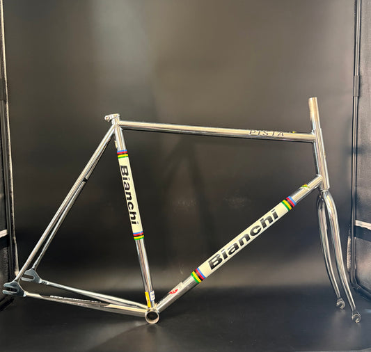 Bianchi Pista Frameset Chrome 59cm