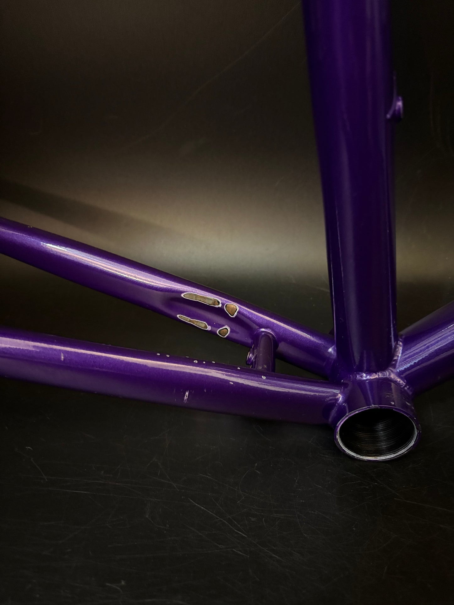 All City Nature Boy Frameset Purple 55cm