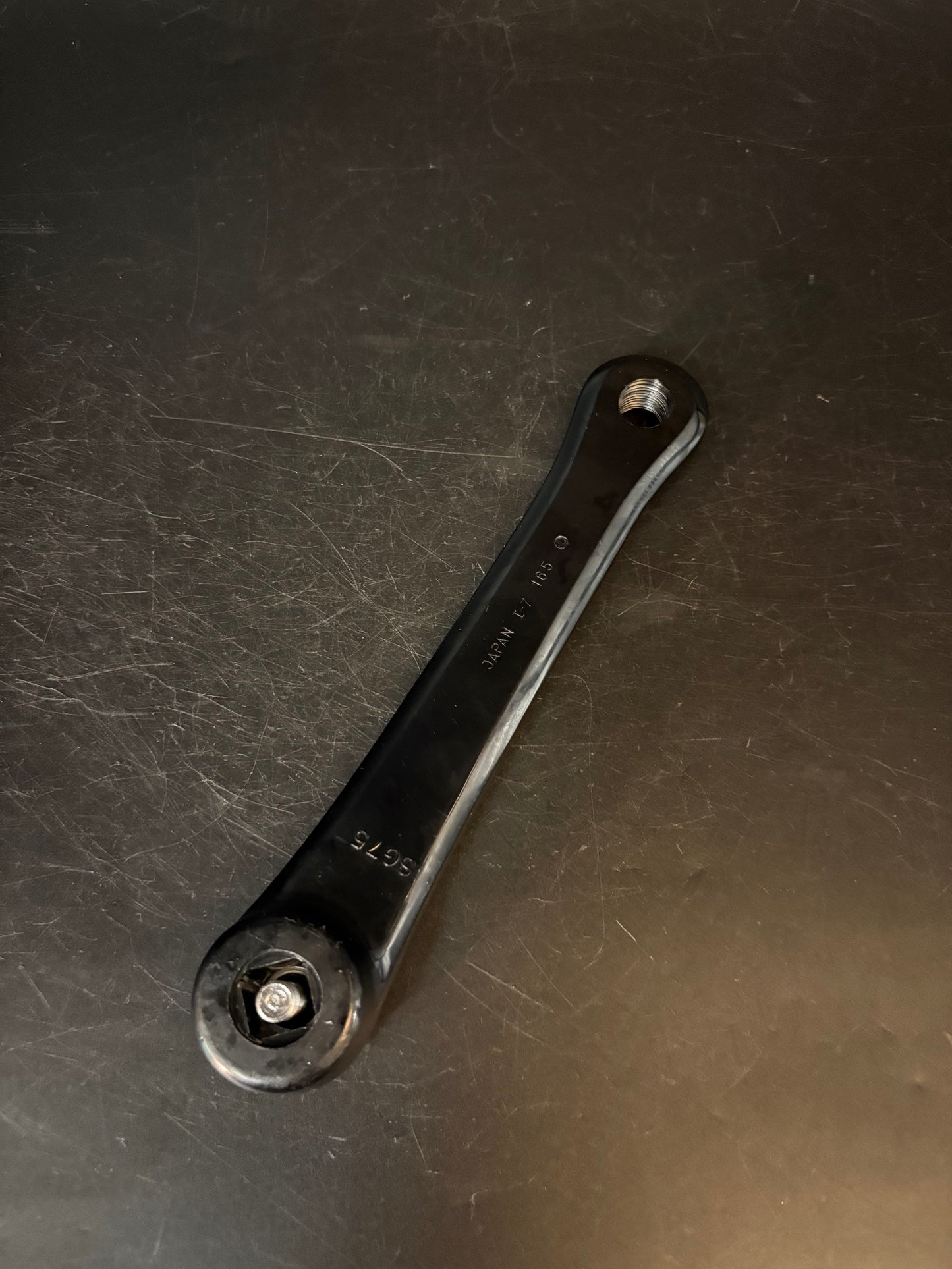 Sugino 75 Cranks Black 165mm