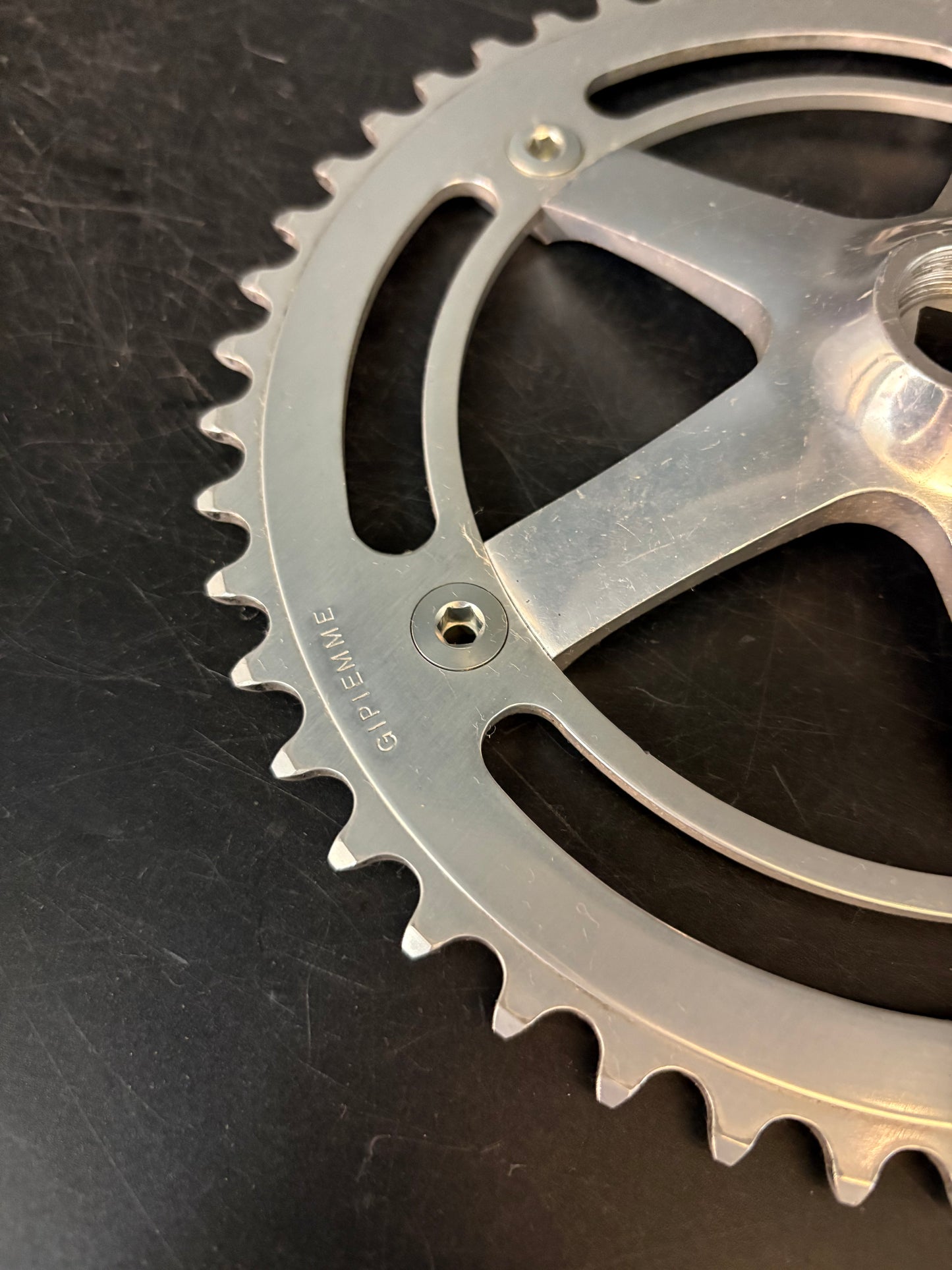 Dura Ace 7600 Crankset Silver 172.5mm 48t