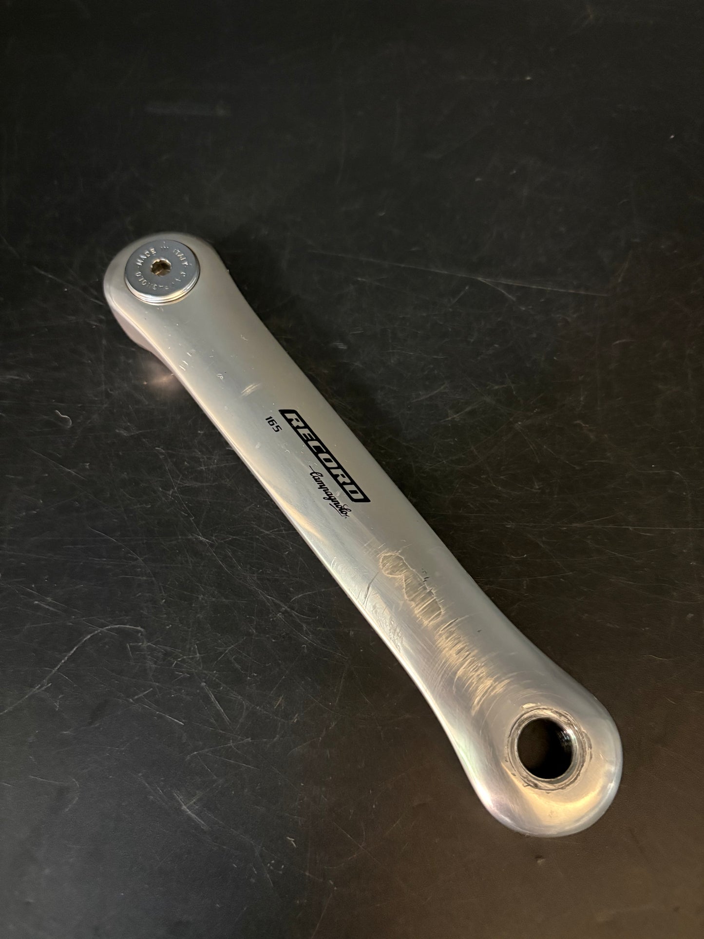Campagnolo Record Pista Cranks Silver 165mm