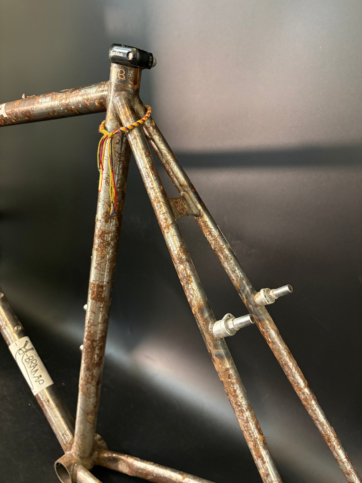 Chas’ Cinelli Mash Work Frameset Raw Prototype #2 55cm