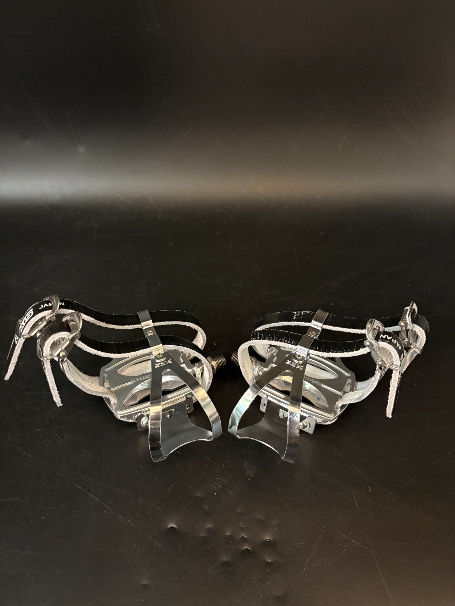 MKS Urban Platform / MKS Leather Double Straps Pedal Set Up