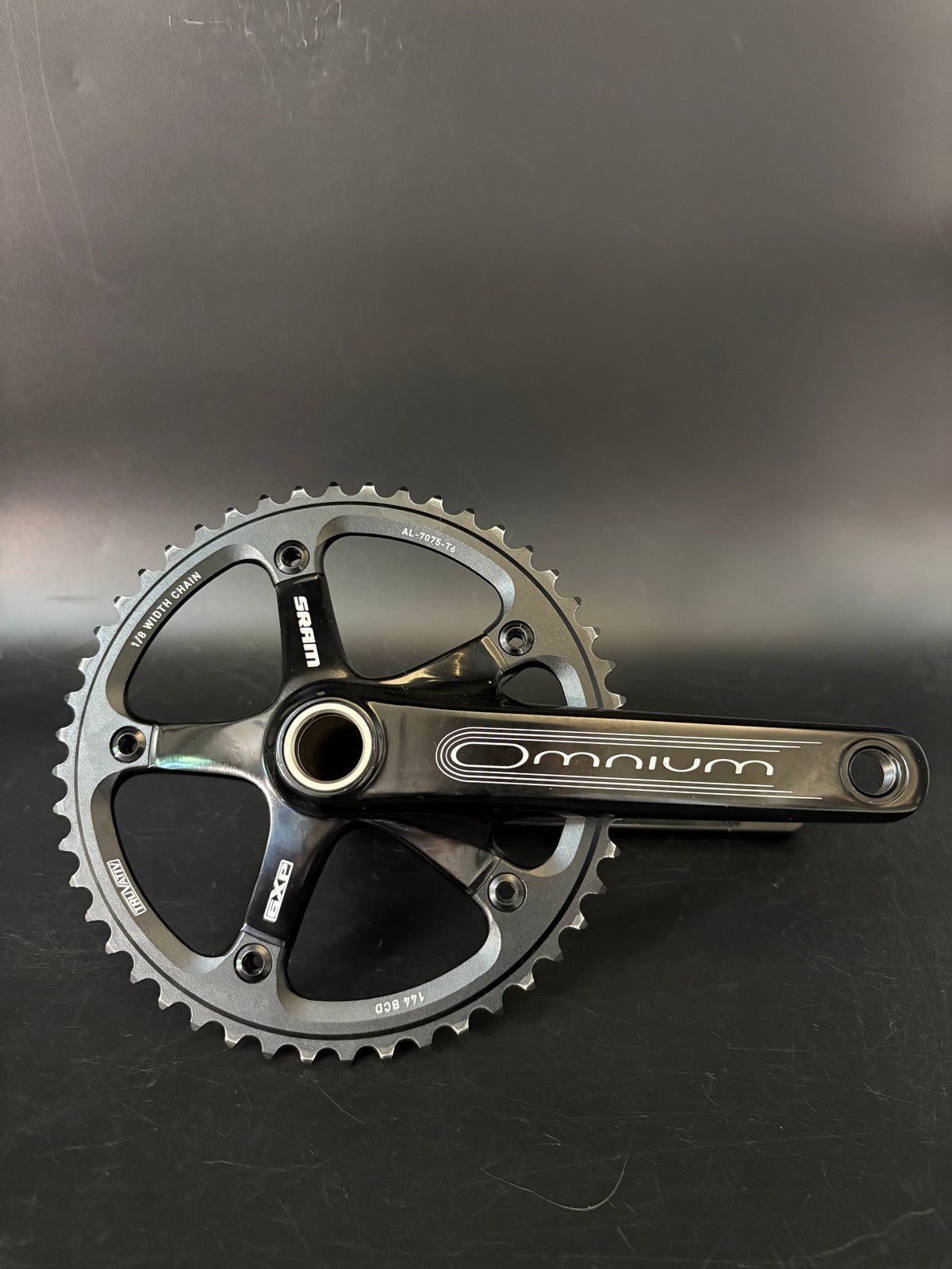Sram Omnium Crankset Black 170mm 48t