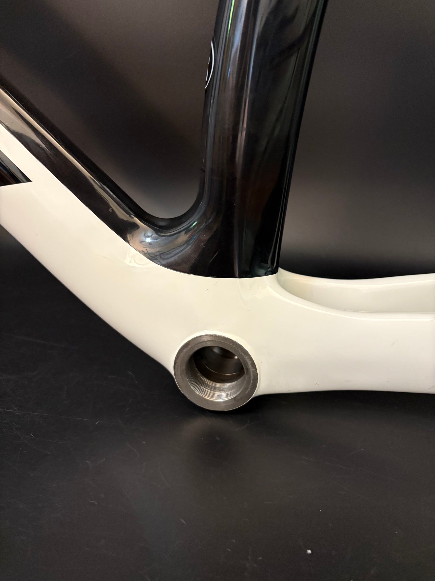 Fuji Track Elite Carbon Frameset White XS