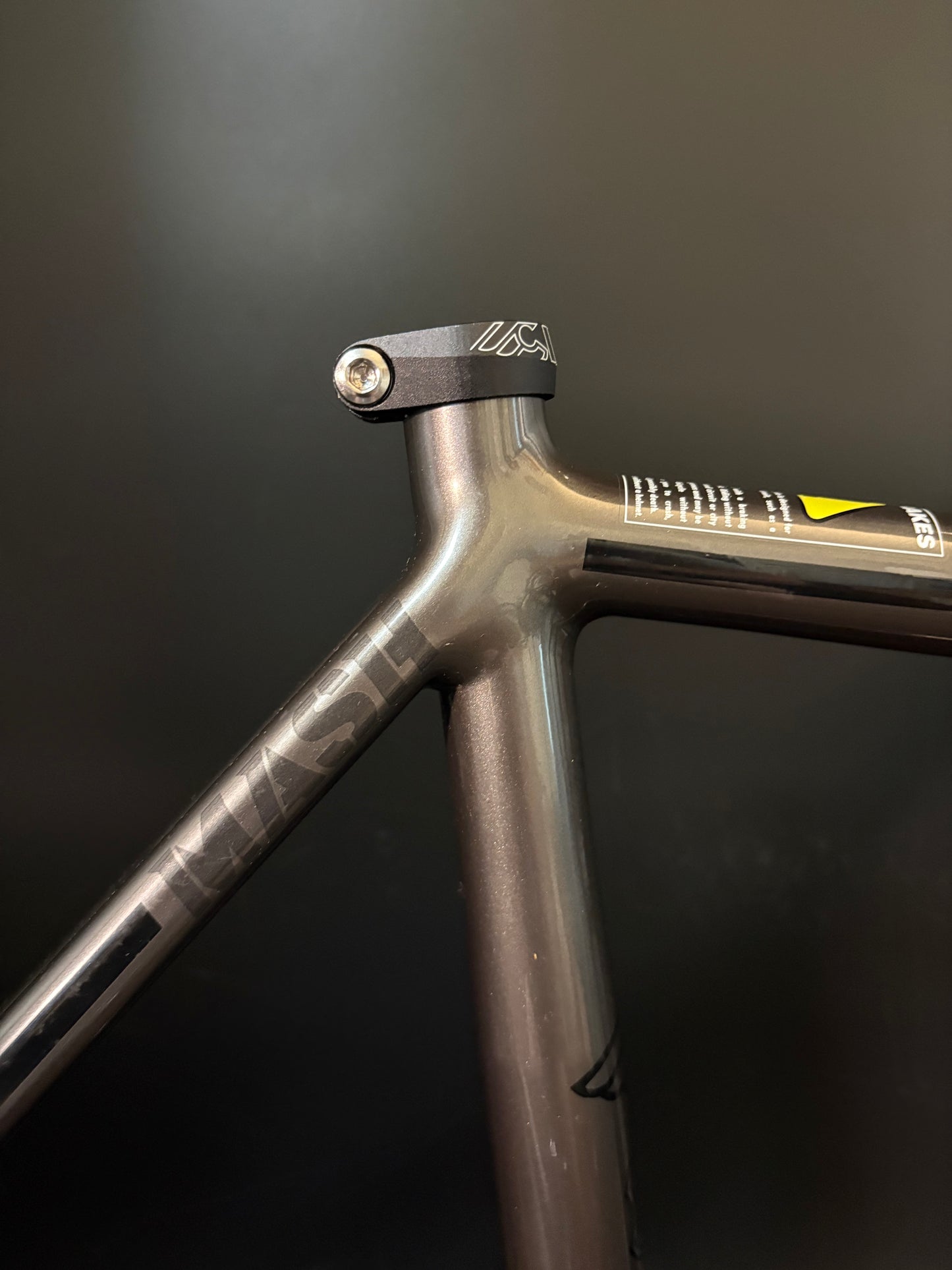 Cinelli Mash Parallax Frameset Black 50cm