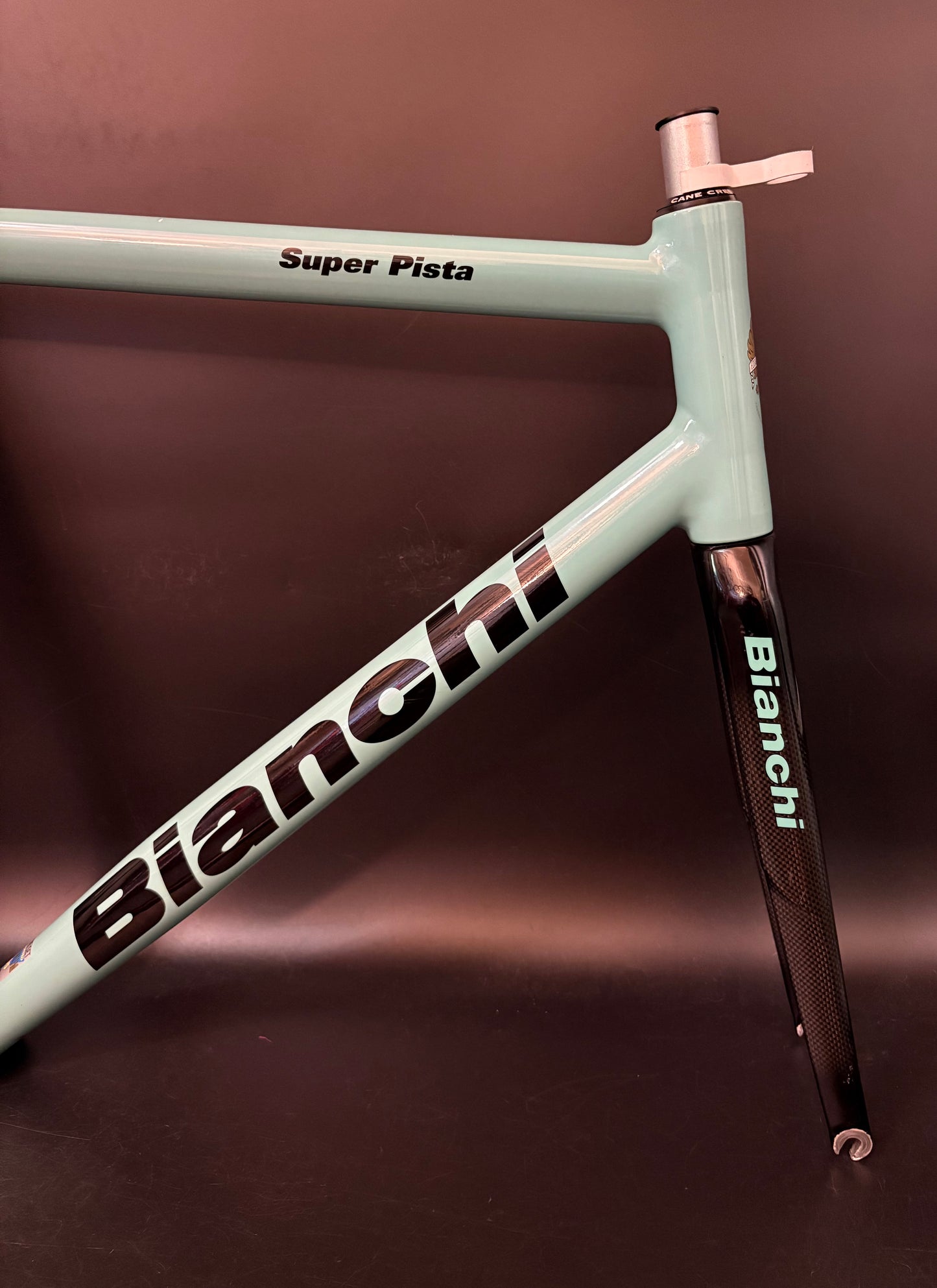 Bianchi Super Pista Frameset Celeste 59cm