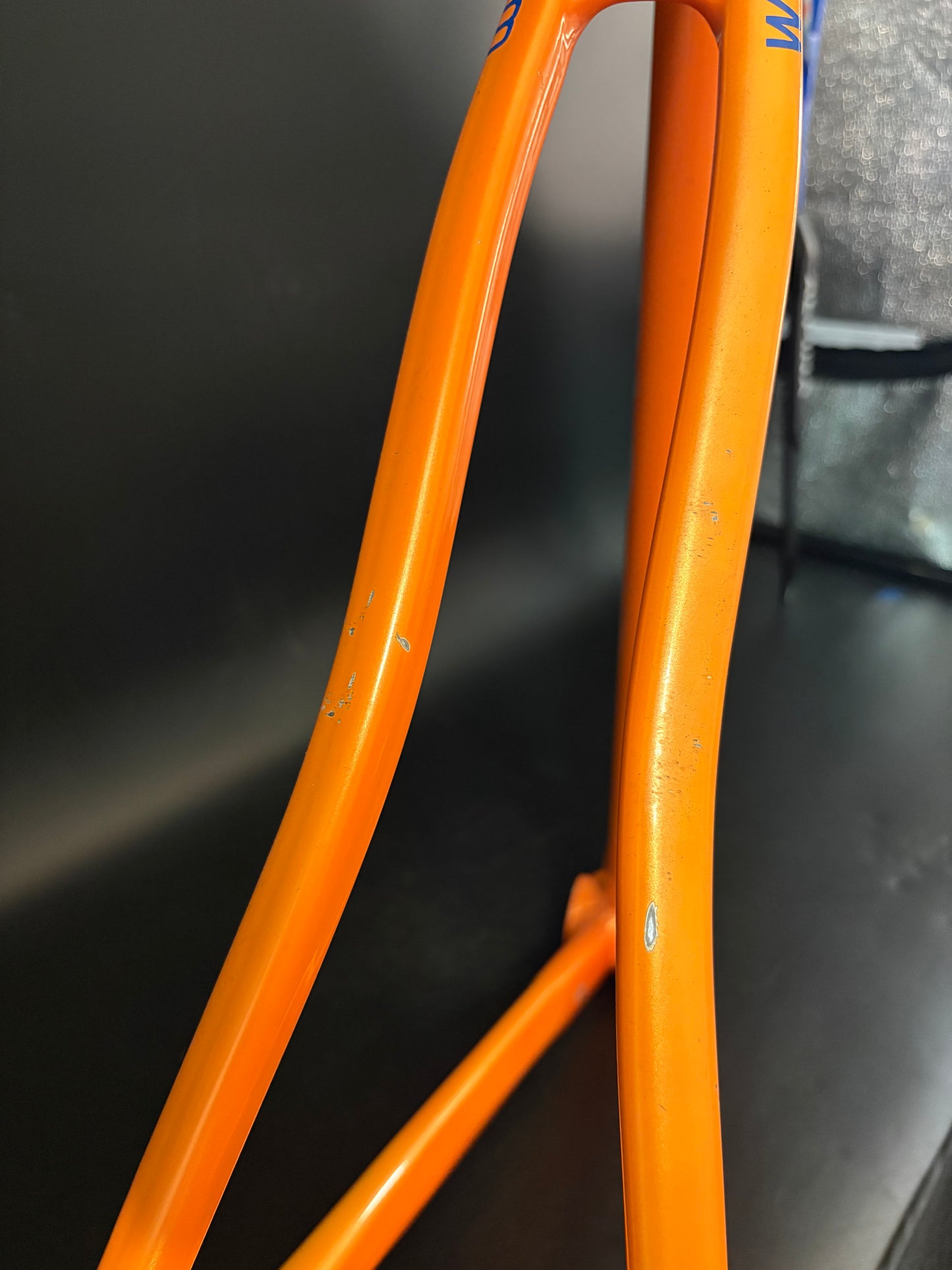 Orbea Lobular Pista Frameset Team Euskaltel Orange/Blue 57sm ST 54cm TT