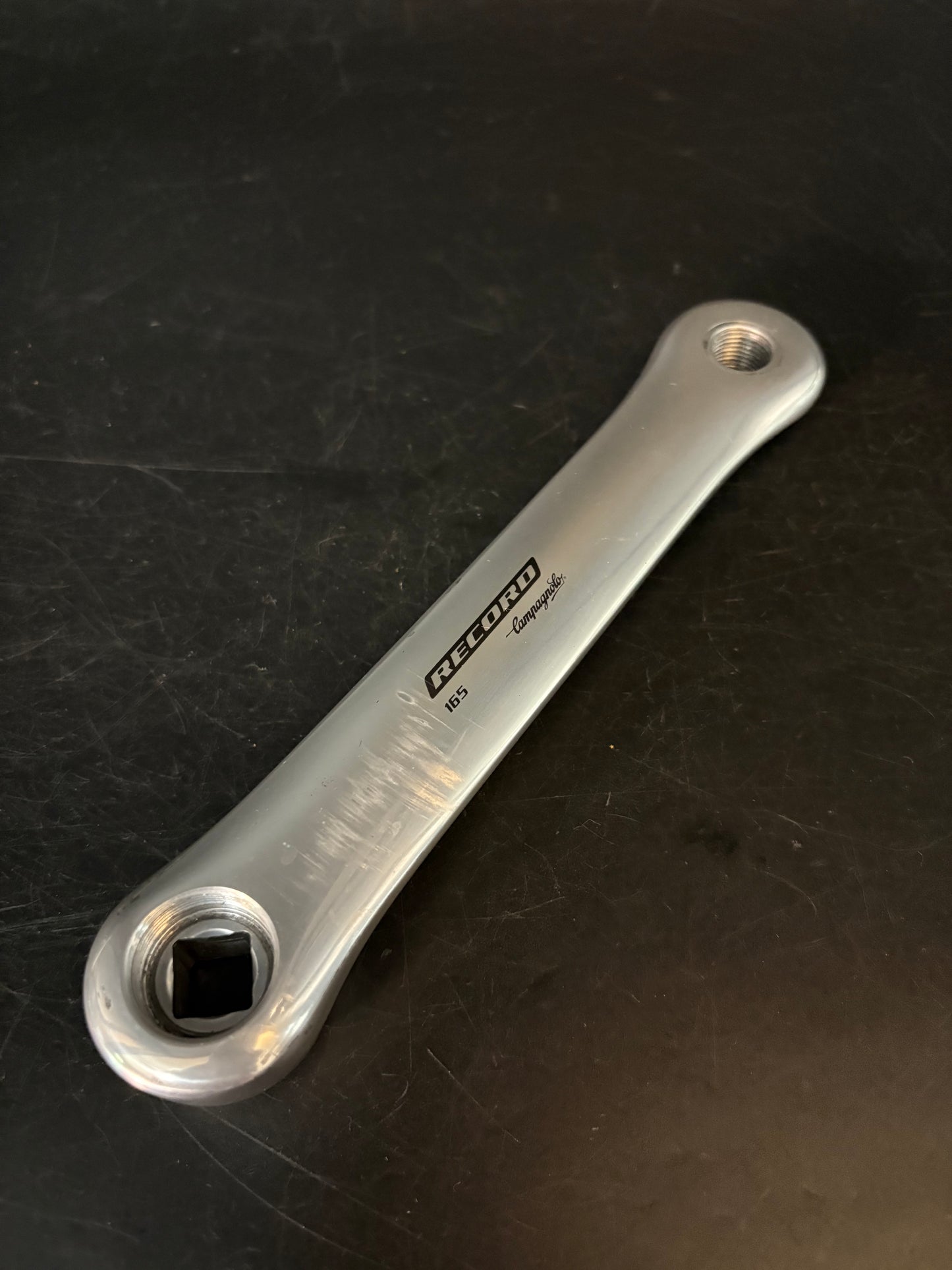 Campagnolo Record Pista Crankset Silver 165mm 49t