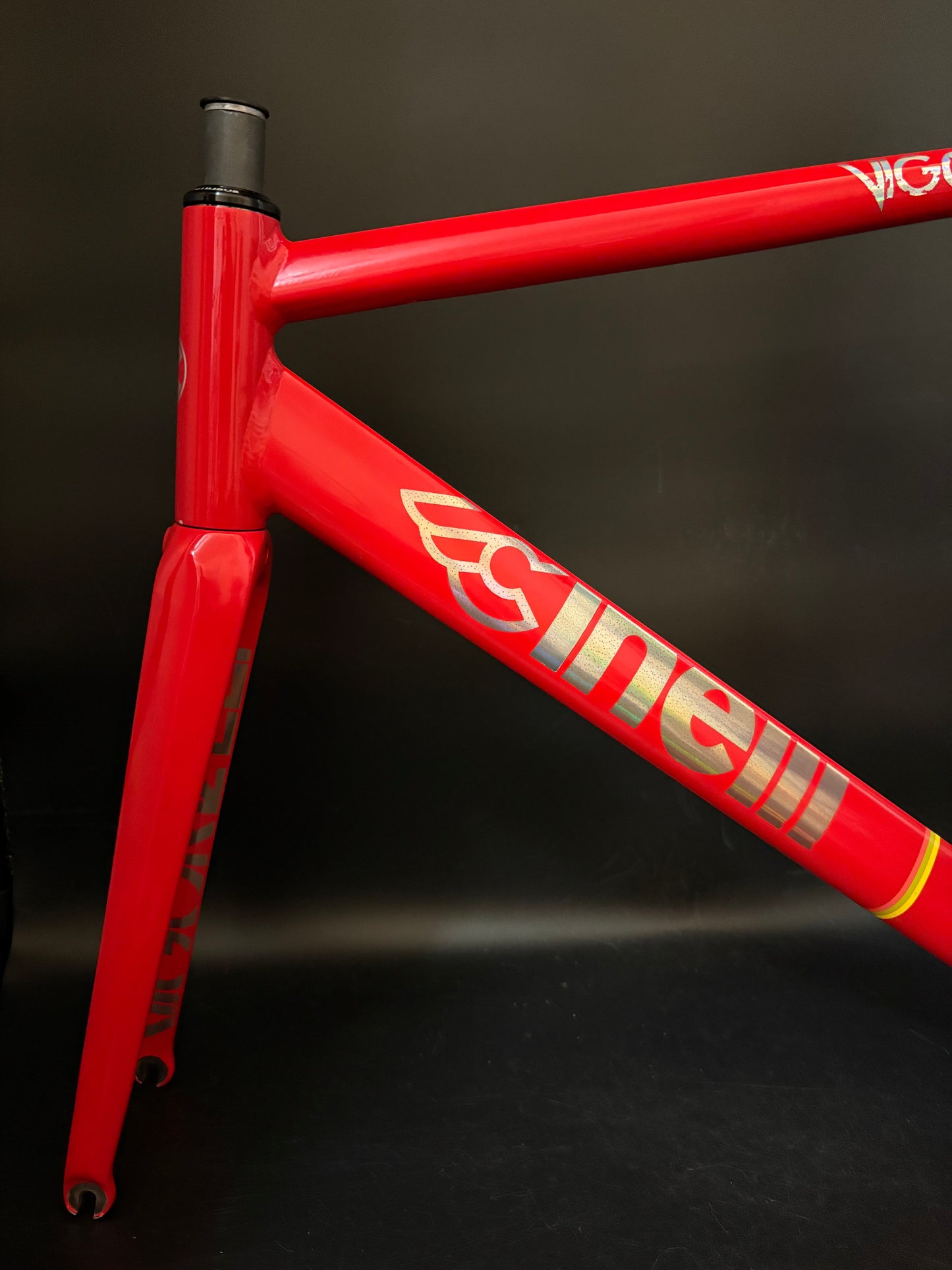 Cinelli Vigorelli Shark Frameset Red 54cm